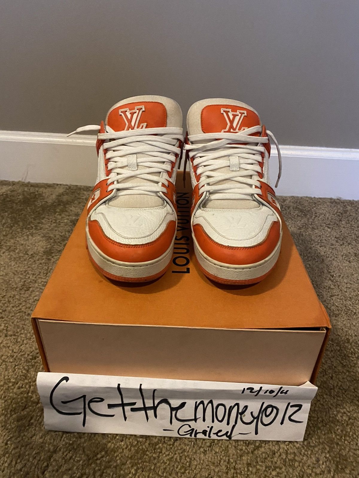 Louis Vuitton LV LOW TOP TRAINERS Size US 8.5 / EU 41-42 - 7 Thumbnail