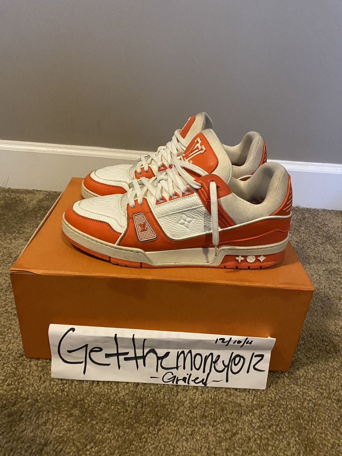 Louis Vuitton LV LOW TOP TRAINERS Size US 8.5 / EU 41-42 - 6 Thumbnail