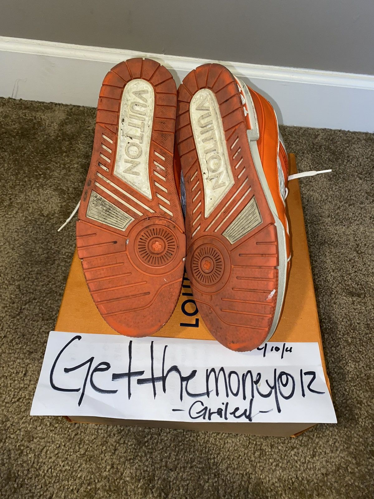 Louis Vuitton LV LOW TOP TRAINERS Size US 8.5 / EU 41-42 - 10 Thumbnail