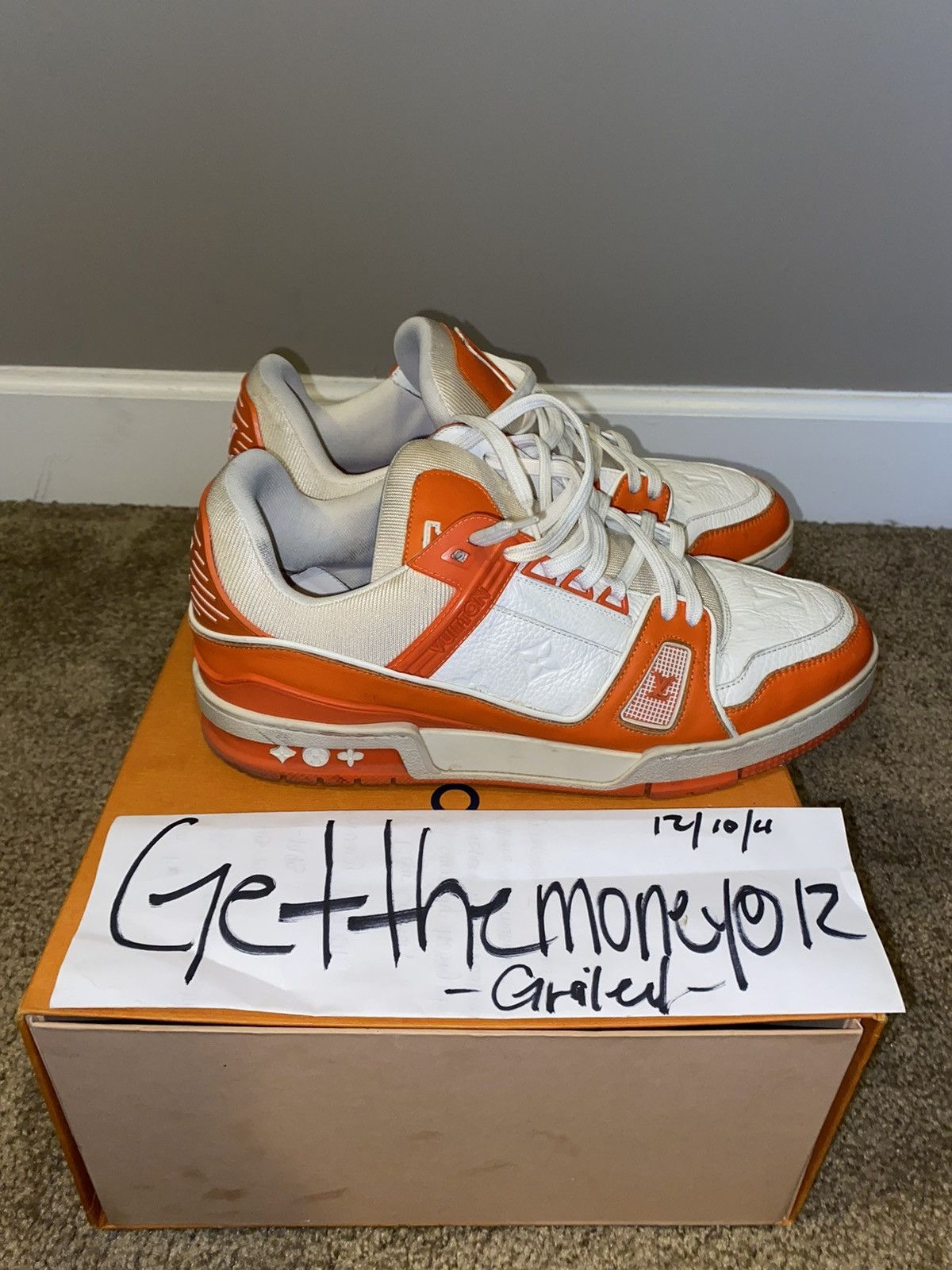 Louis Vuitton LV LOW TOP TRAINERS Size US 8.5 / EU 41-42 - 1 Thumbnail