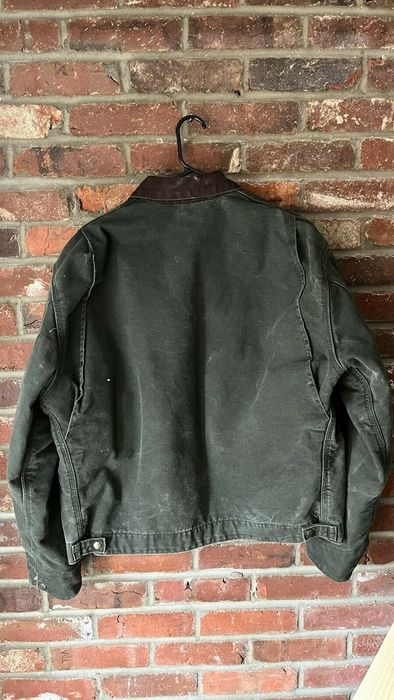 Carhartt vintage moss green carhartt j97 detroit jacket | Grailed