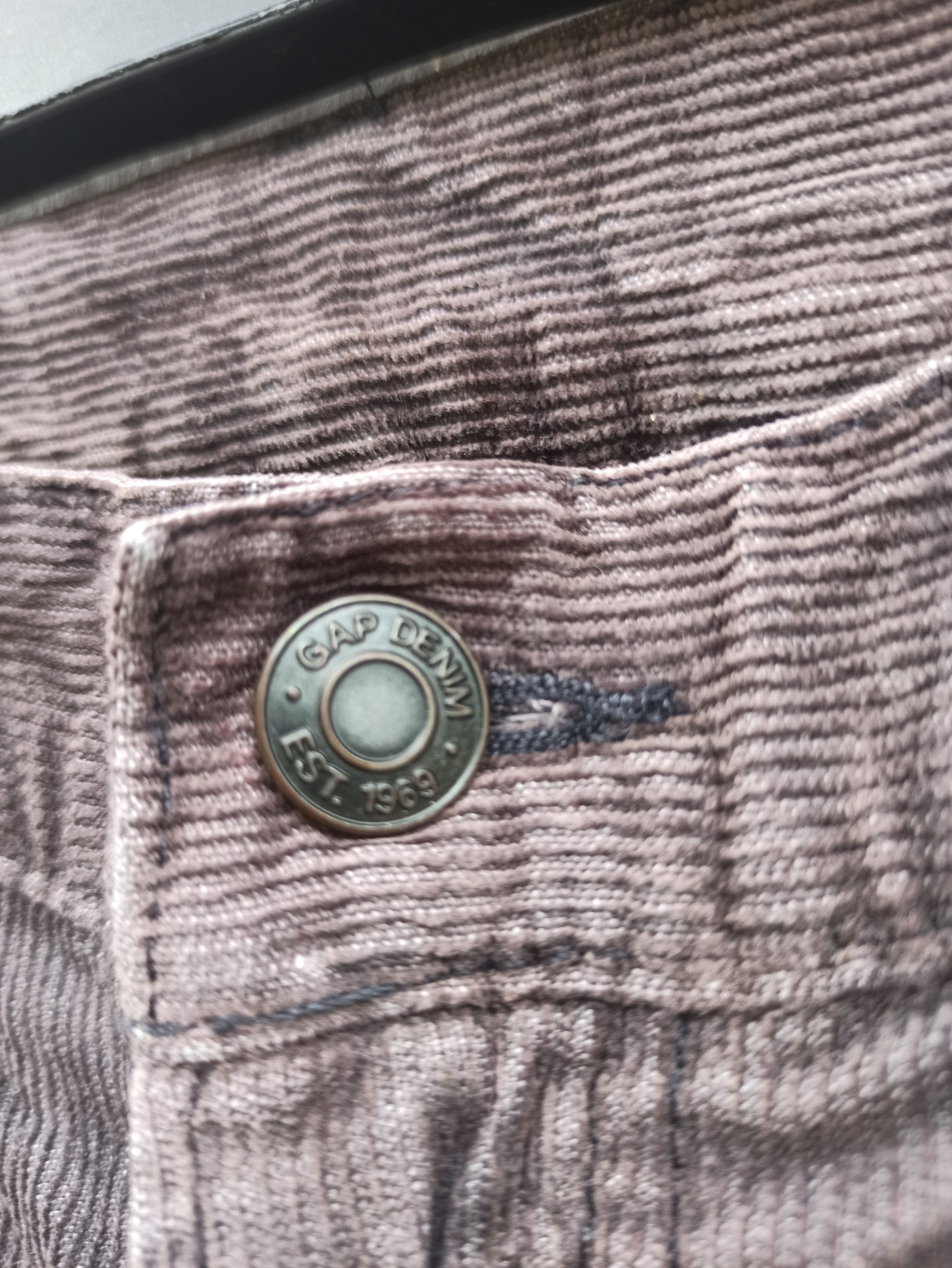 Gap × Vintage Vintage Gap 1969 Corduroy Pant Size US 34 / EU 50 - 4 Thumbnail