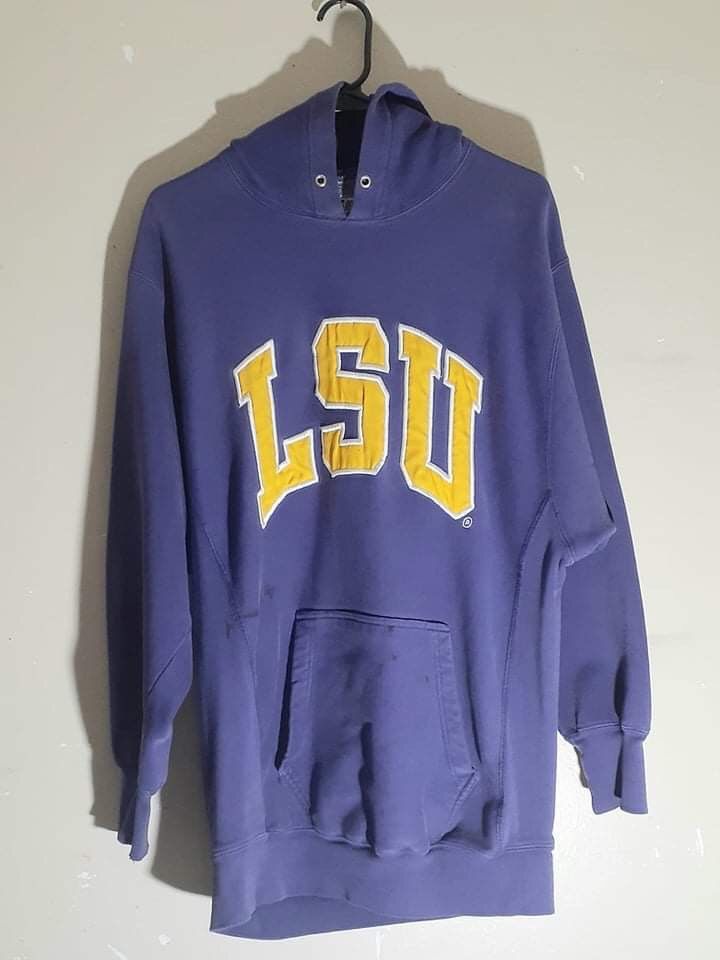 Vintage Vintage LSU Hoodie Grailed