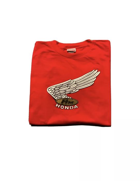 Vintage Honda Collection Hall HM Wings Japan Museum Racing T-Shirt