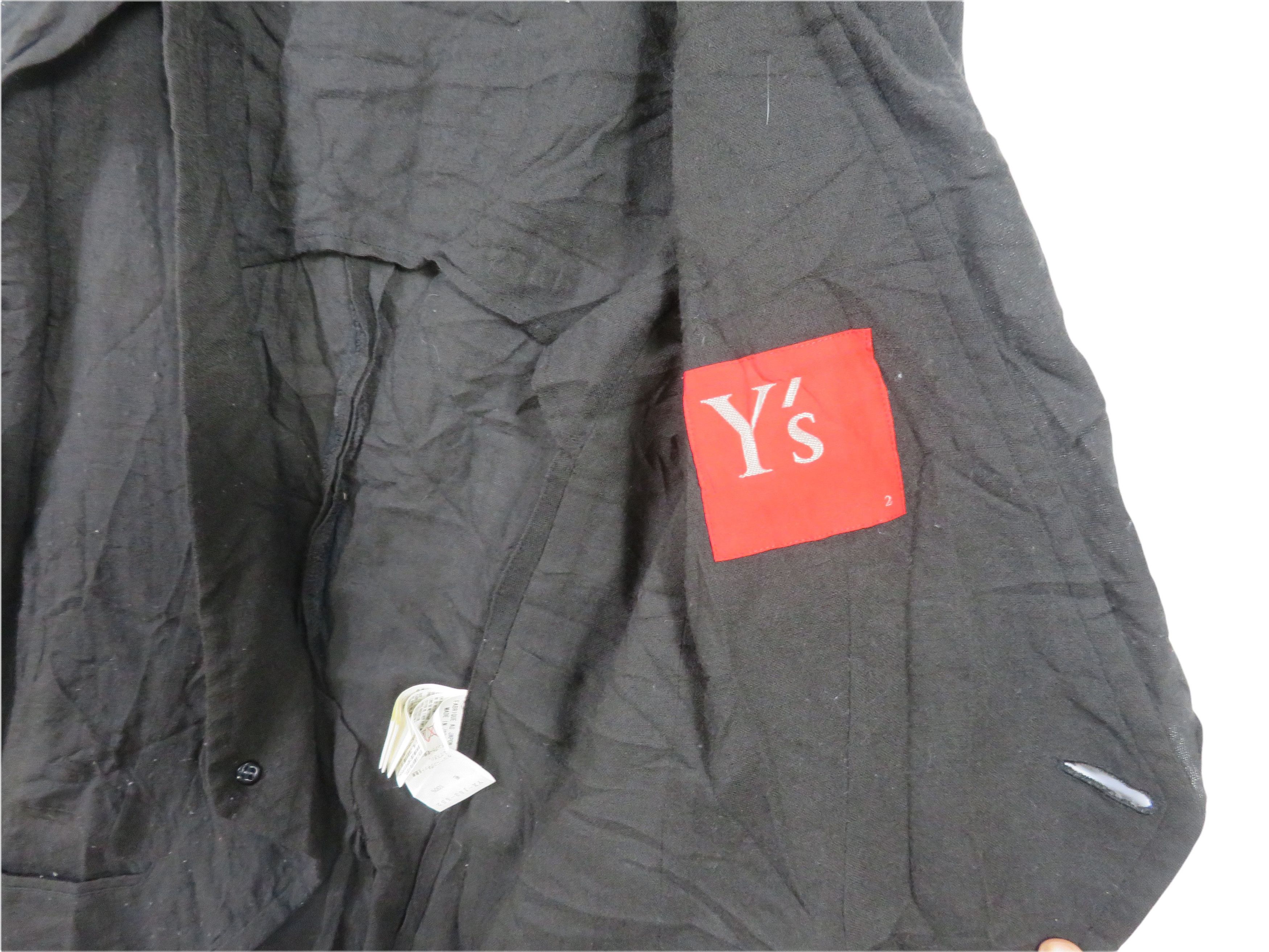 Y's × Yves Saint Laurent Rare!! Y'S Composition See Attachment Label Button Ring Size US S / EU 44-46 / 1 - 6 Thumbnail