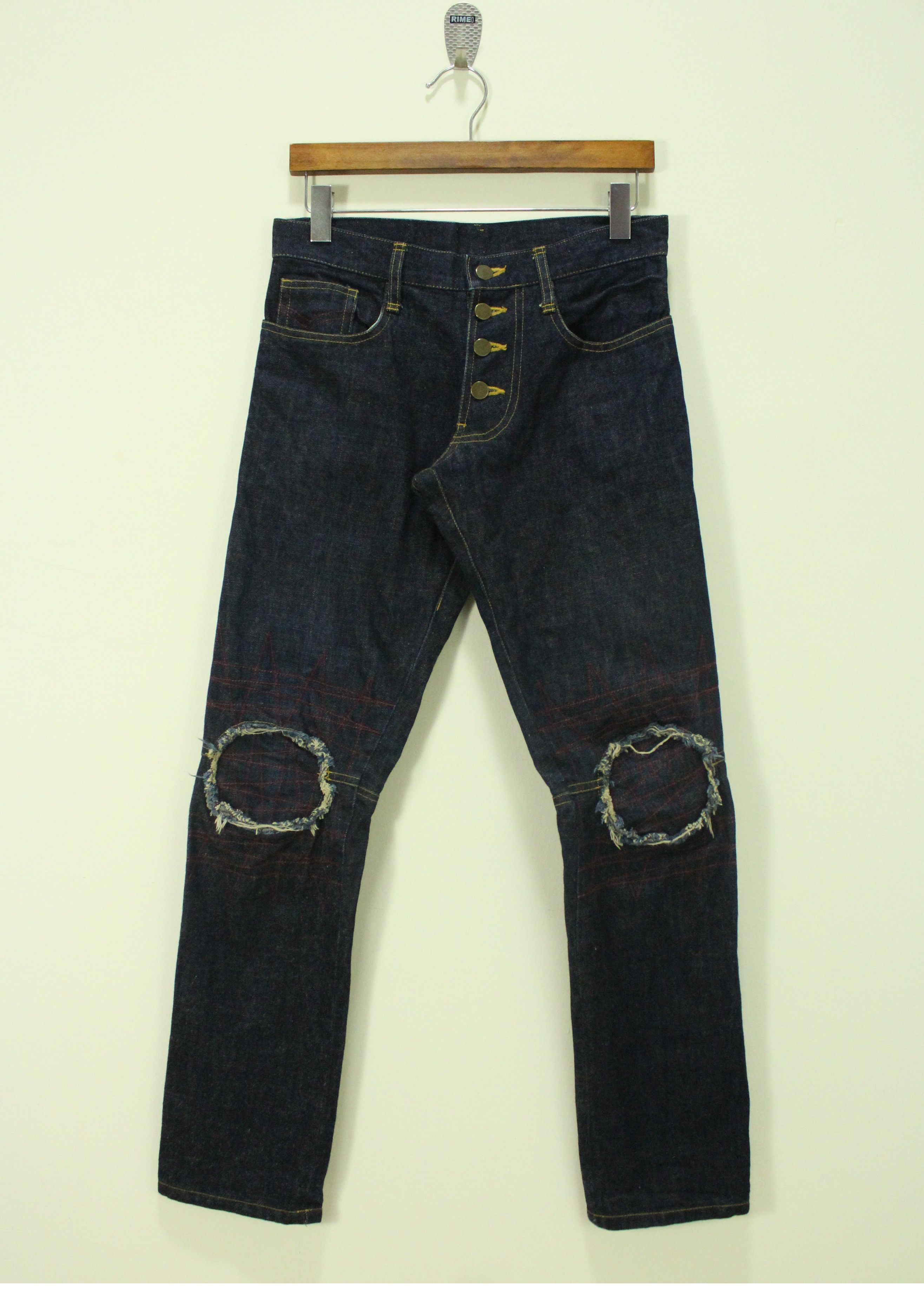 PRE - LOVED] Christopher Nemeth Distressed Pants