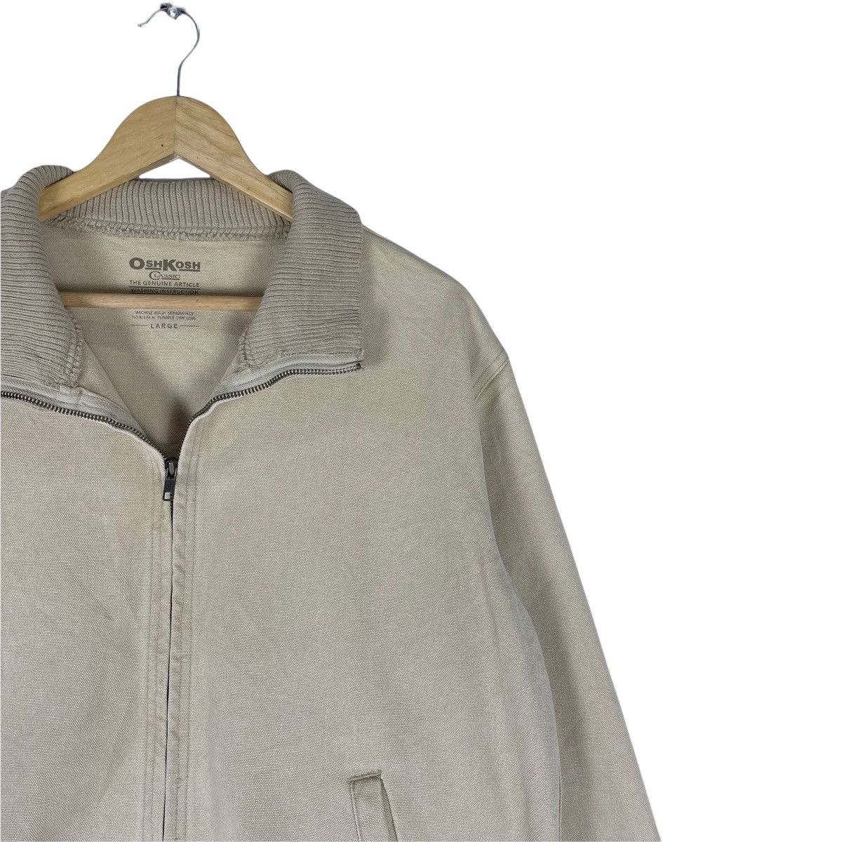 Oshkosh ❄️OSHKOSH Classic Canvas Chore Zipper Jacket Size US L / EU 52-54 / 3 - 5 Thumbnail