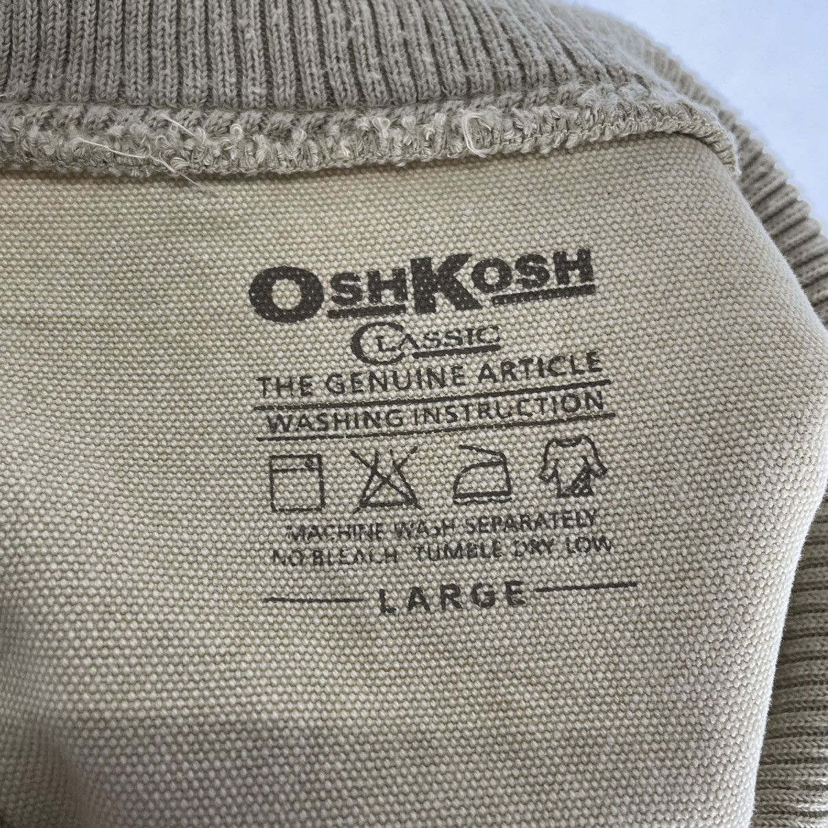 Oshkosh ❄️OSHKOSH Classic Canvas Chore Zipper Jacket Size US L / EU 52-54 / 3 - 10 Thumbnail