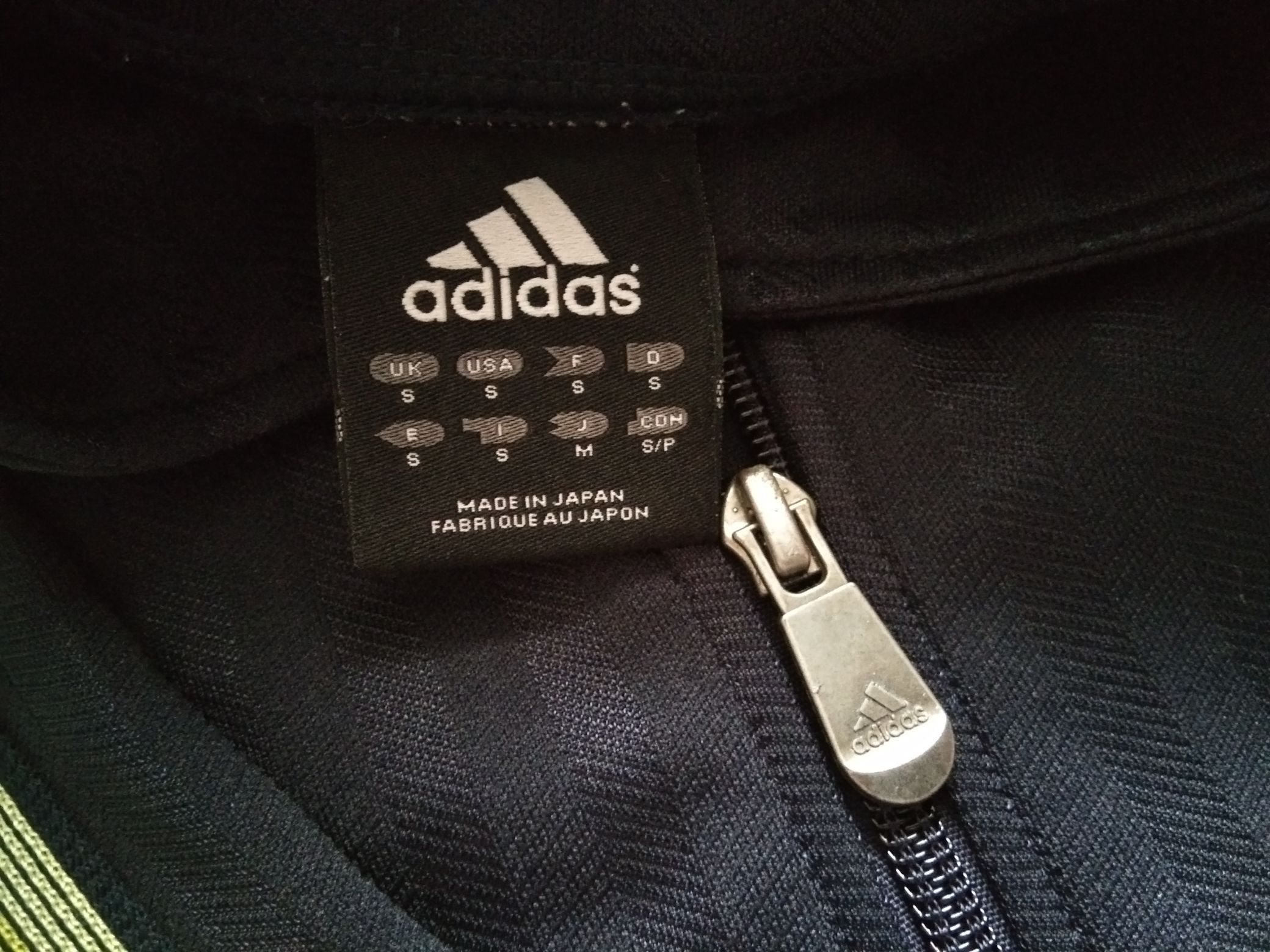 Adidas VTG Y2K Adidas Neon stripes tracktop jacket Size US M / EU 48-50 / 2 - 4 Thumbnail