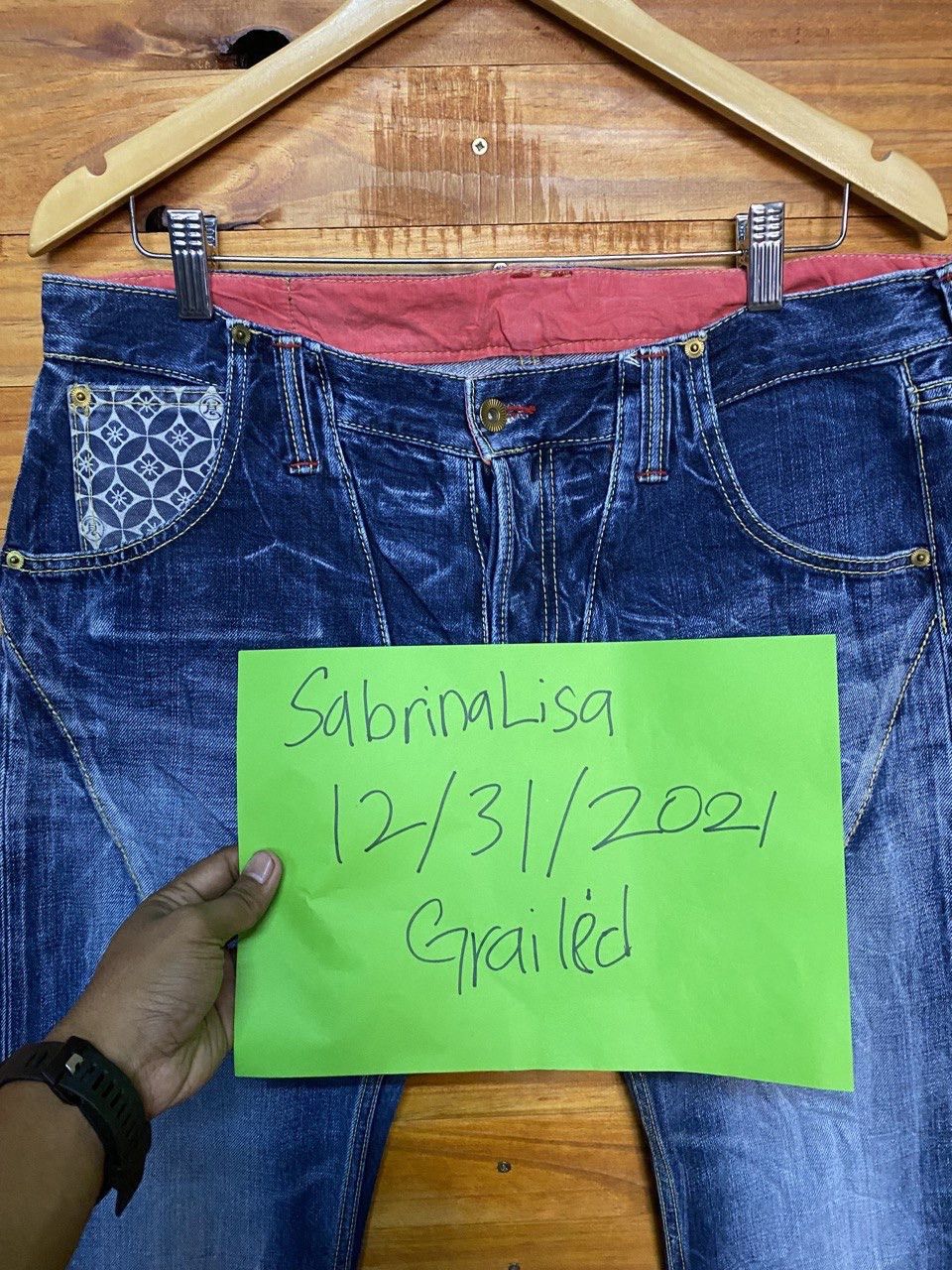Eternal Eternal Japan Denim Jeans Made In Japan Size US 35 - 12 Thumbnail