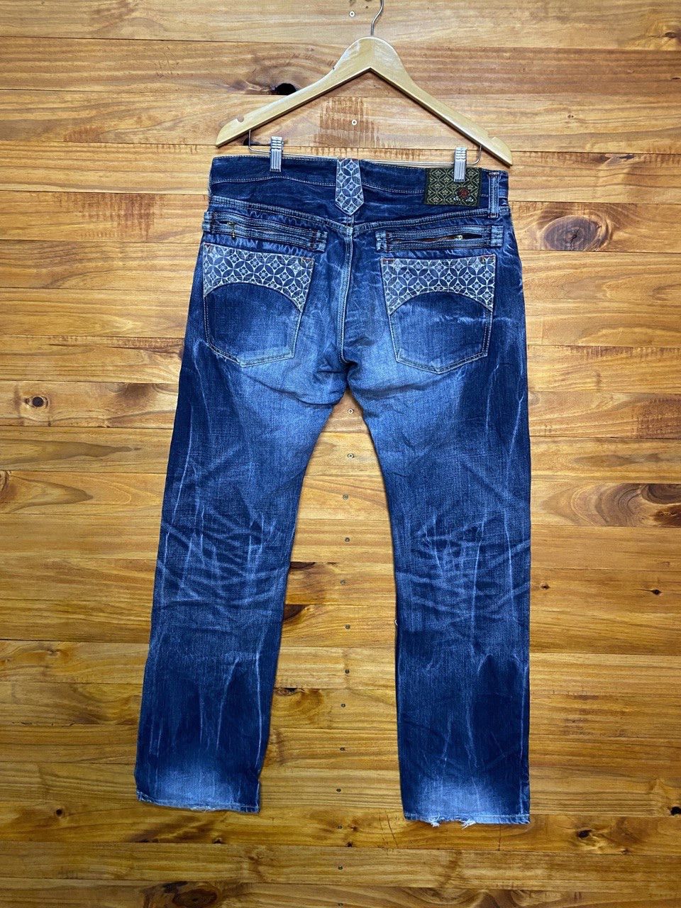 Eternal Eternal Japan Denim Jeans Made In Japan Size US 35 - 7 Thumbnail