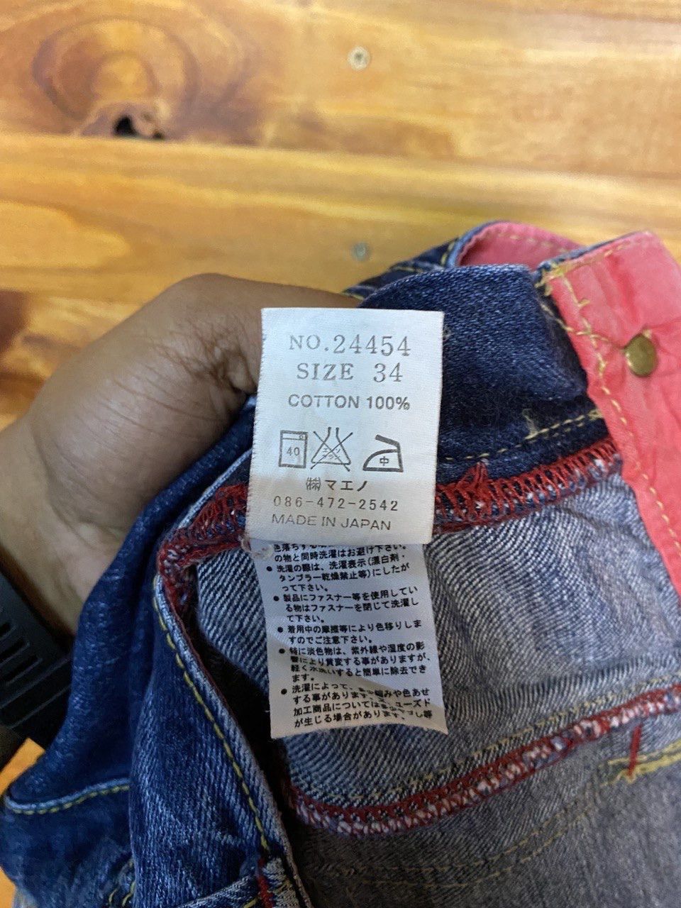 Eternal Eternal Japan Denim Jeans Made In Japan Size US 35 - 8 Thumbnail