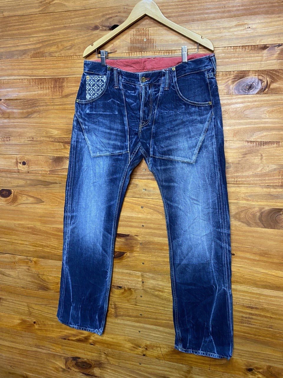 Eternal Eternal Japan Denim Jeans Made In Japan Size US 35 - 2 Thumbnail