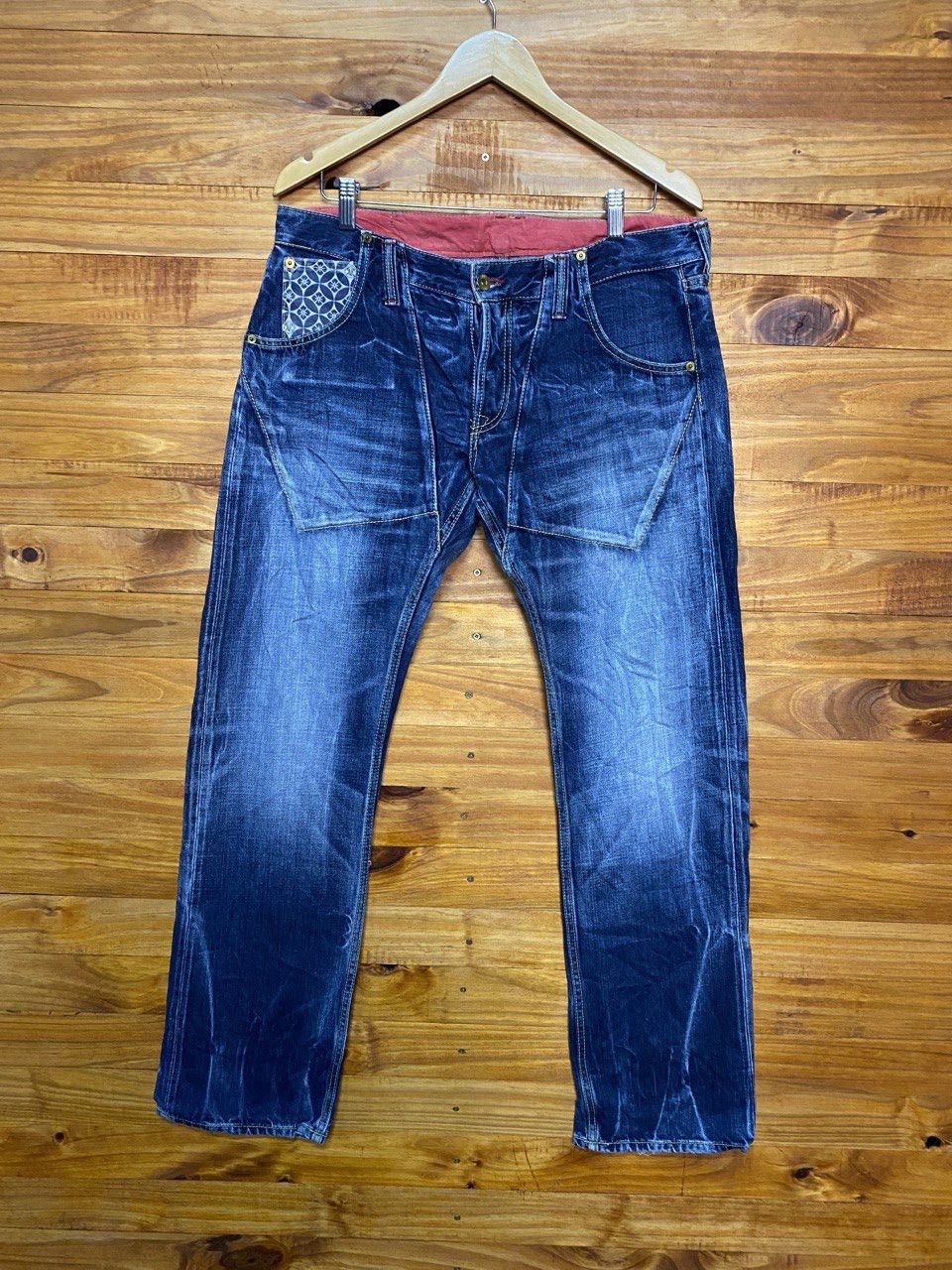 Eternal Eternal Japan Denim Jeans Made In Japan Size US 35 - 1 Thumbnail