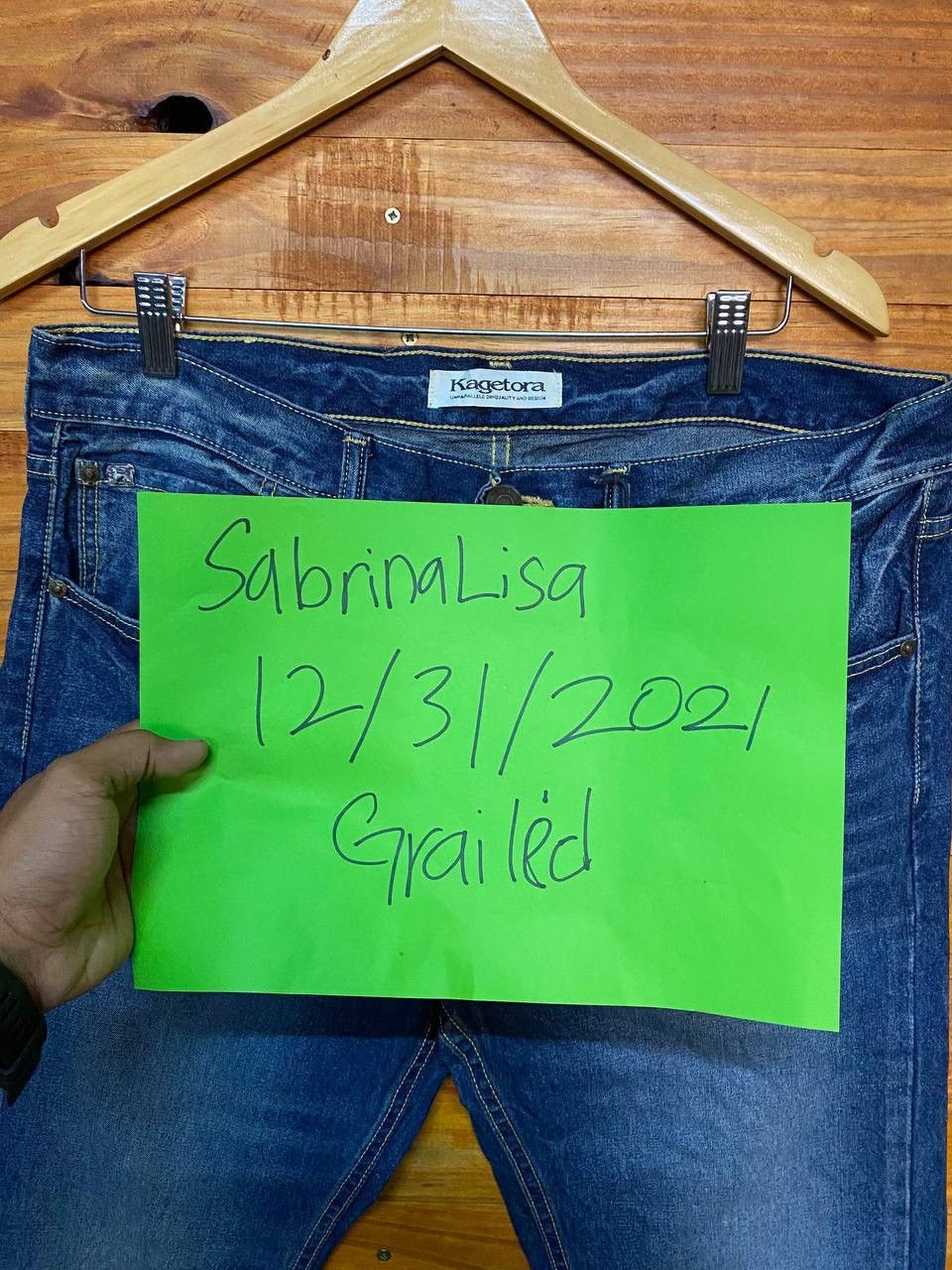 Japanese Brand NWT Kagetora Japanese Brand Jeans Size US 34 / EU 50 - 11 Thumbnail