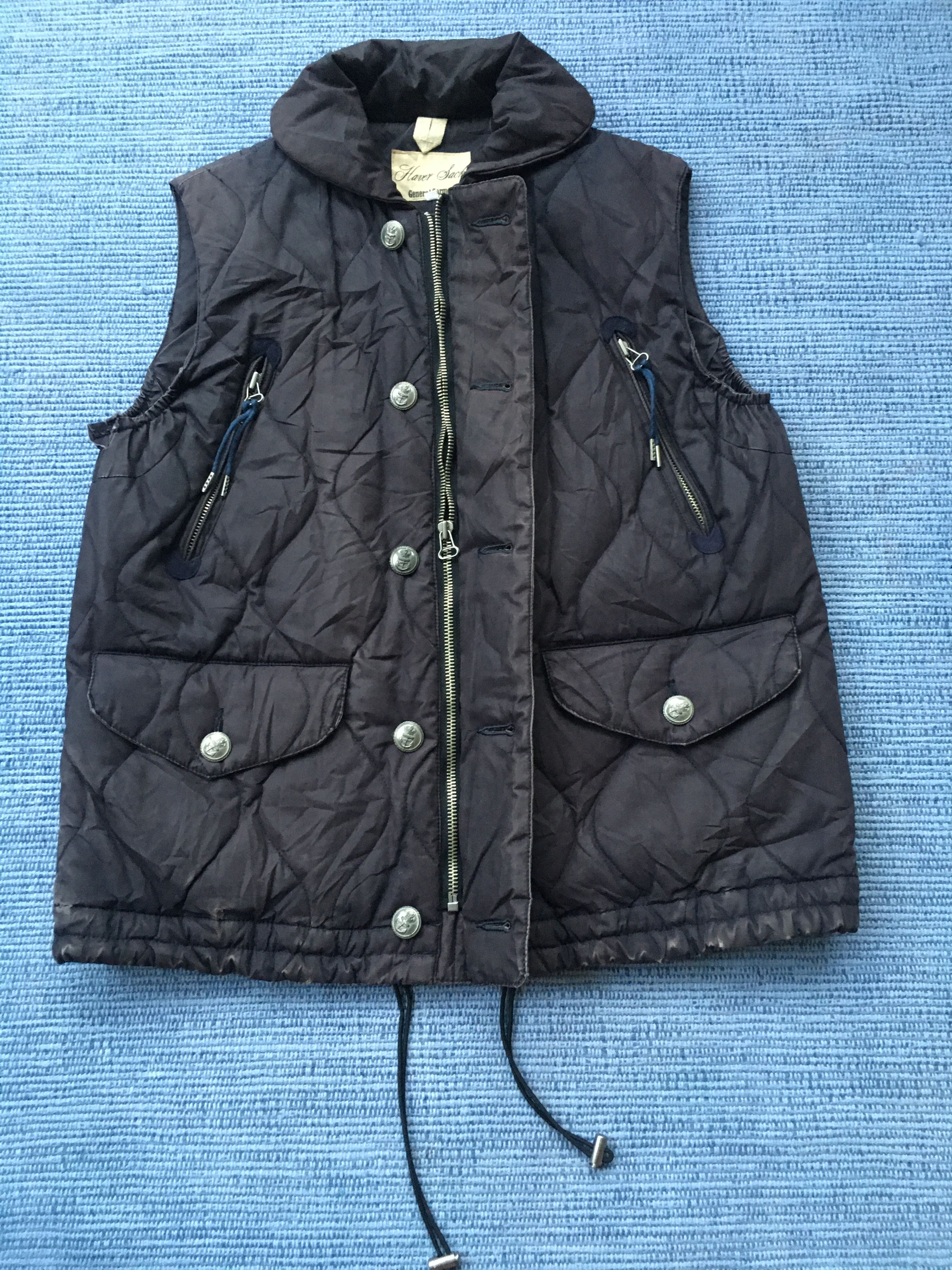 Haversack quilted cotton vest Size US M / EU 48-50 / 2 - 4 Thumbnail