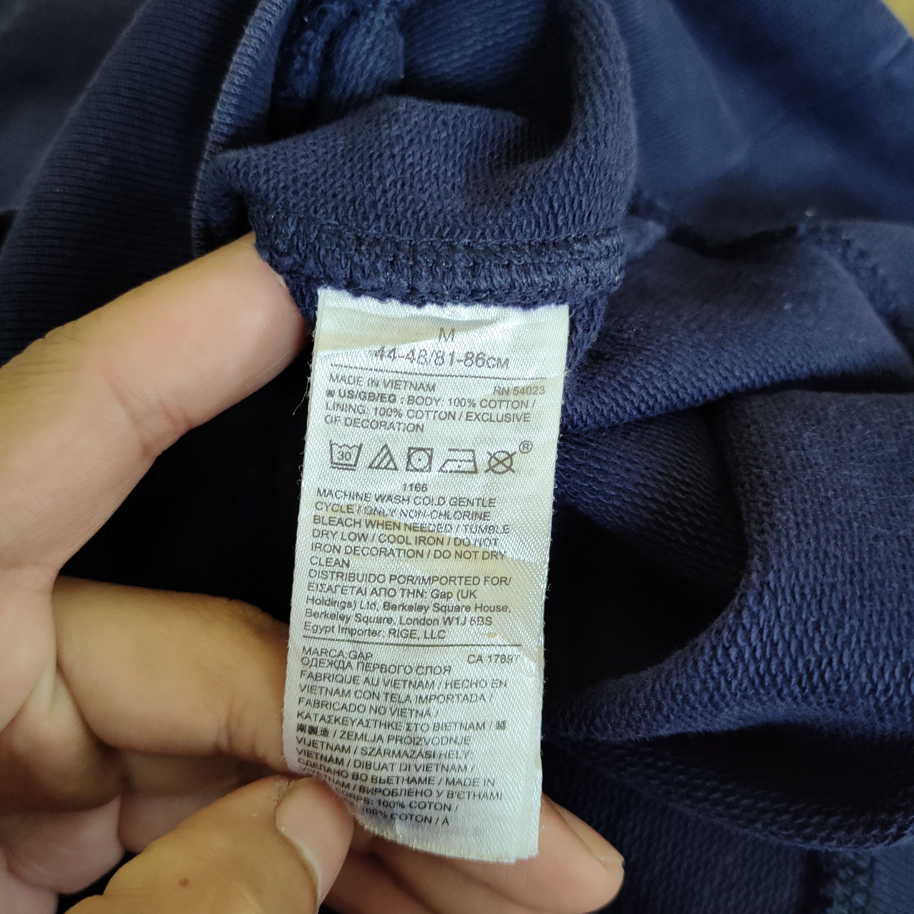 Gap VINTAGE GAP SPELL OUT FADED SWEATSHIRTS HOODIES KANYE WEST Size US M / EU 48-50 / 2 - 10 Thumbnail