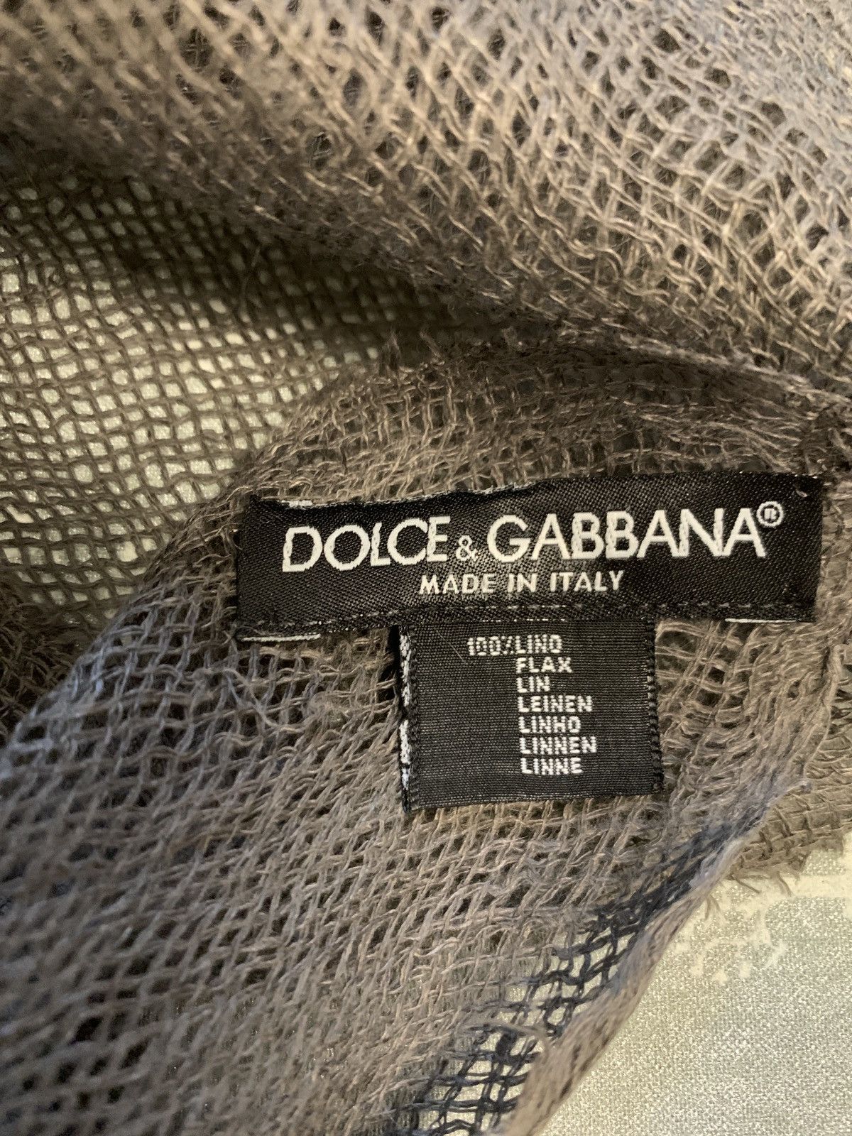 Dolce & Gabbana Gauze kaki scarf Size ONE SIZE - 4 Thumbnail