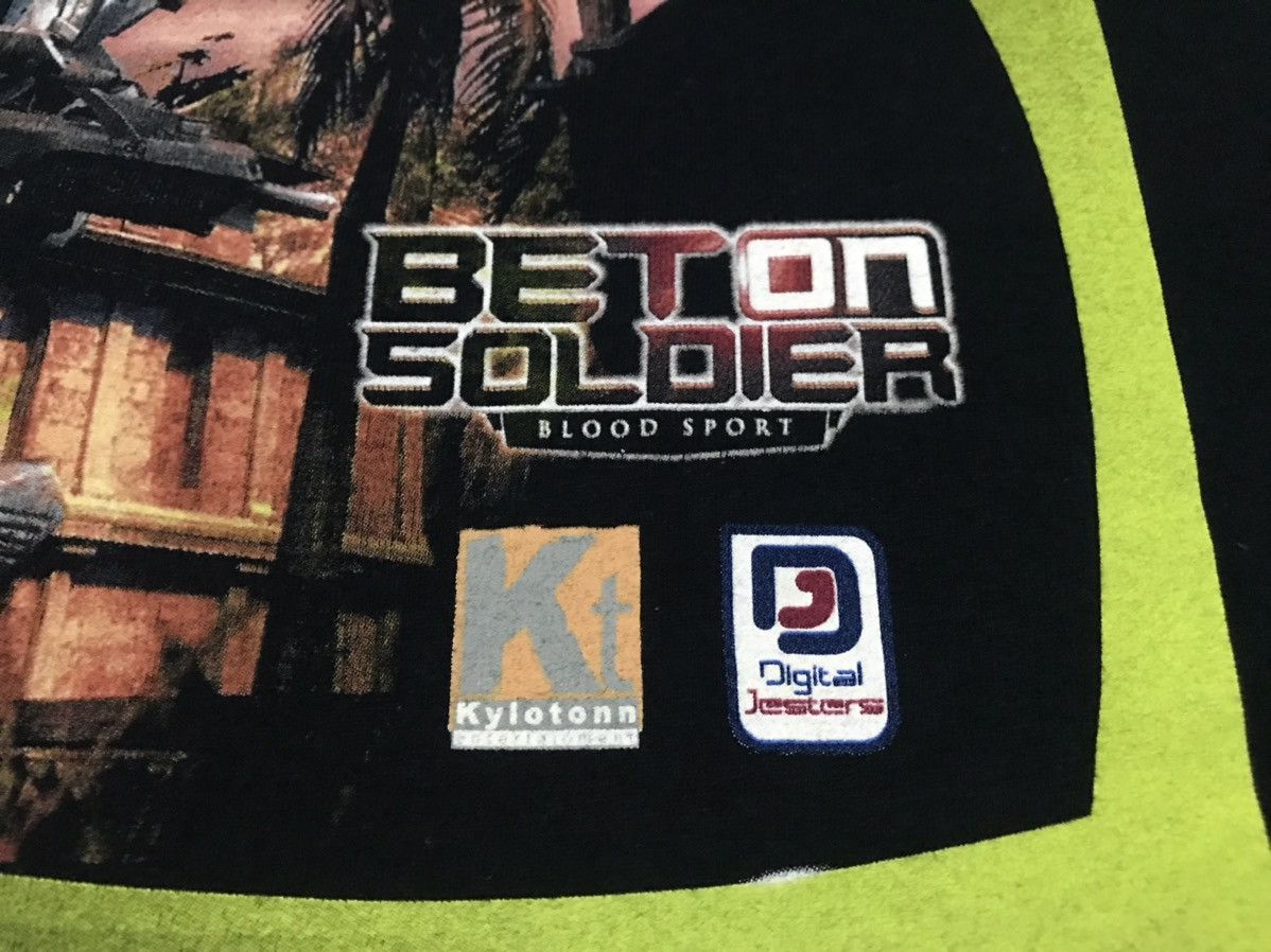Playstation Bet On Soldier : Blood Sport Video Games Tshirt Size US XL / EU 56 / 4 - 4 Thumbnail