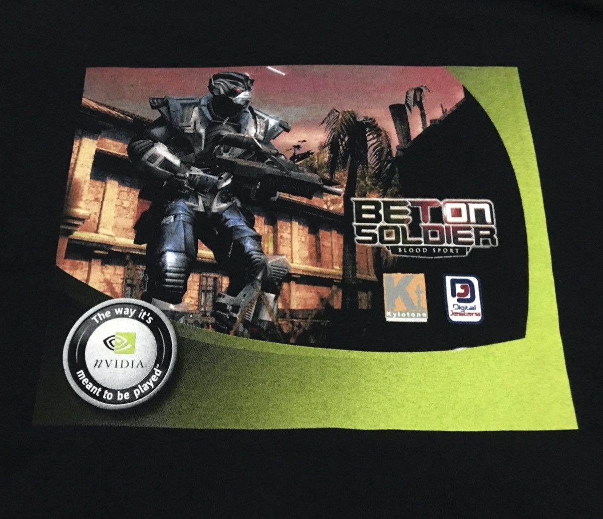 Playstation Bet On Soldier : Blood Sport Video Games Tshirt Size US XL / EU 56 / 4 - 2 Thumbnail