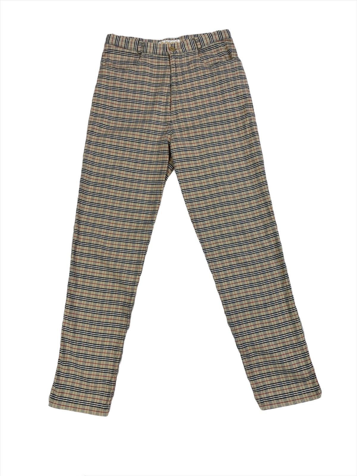 Burberry Burberrys Of London Nova Check Trouser Pants Size US 28 / EU 44 - 2 Thumbnail