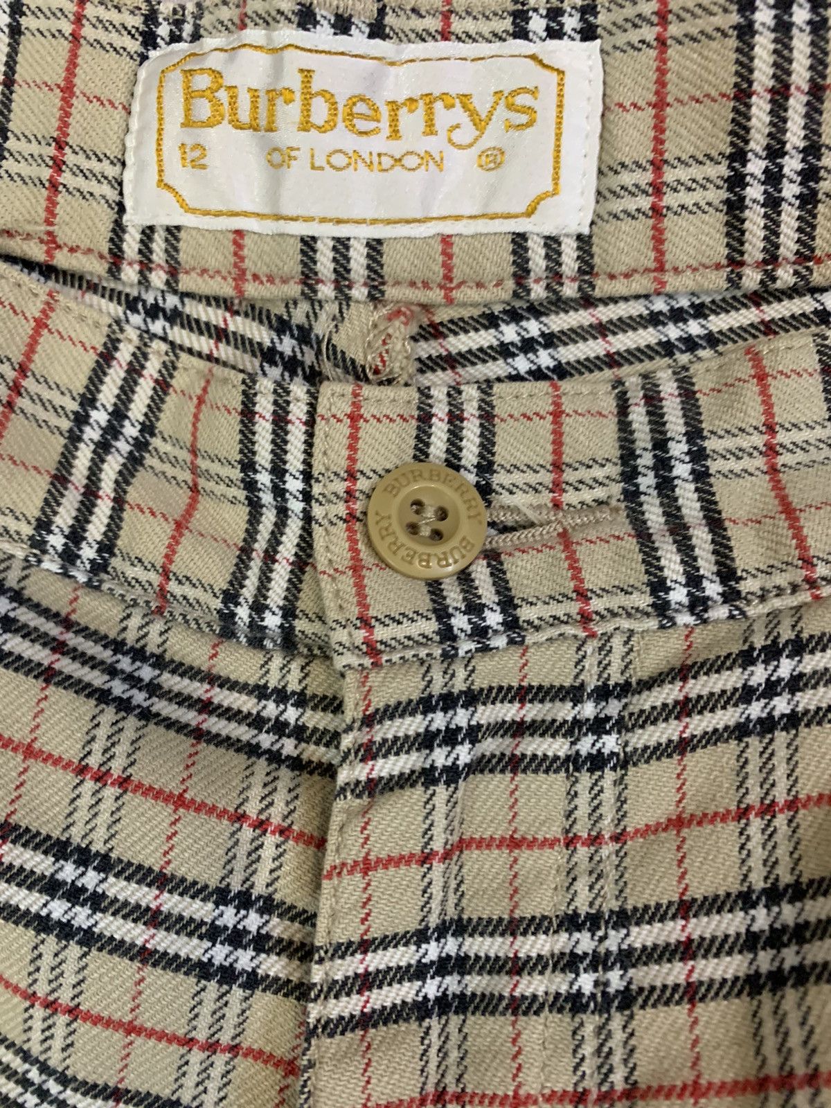 Burberry Burberrys Of London Nova Check Trouser Pants Size US 28 / EU 44 - 8 Thumbnail