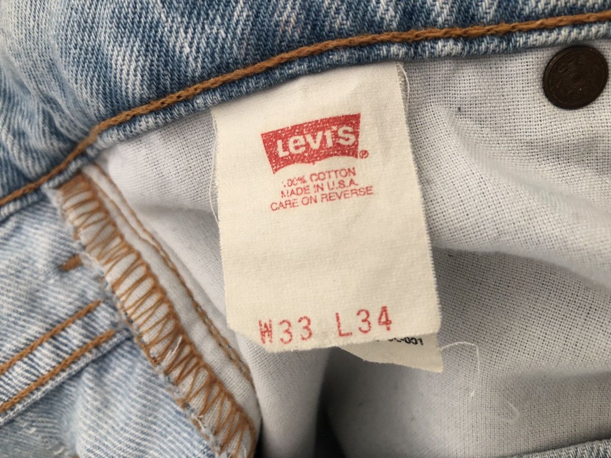 Levi's Vintage 1997 Levi’s 510 Jeans Made in Usa Painter Denim Size US 32 / EU 48 - 24 Thumbnail