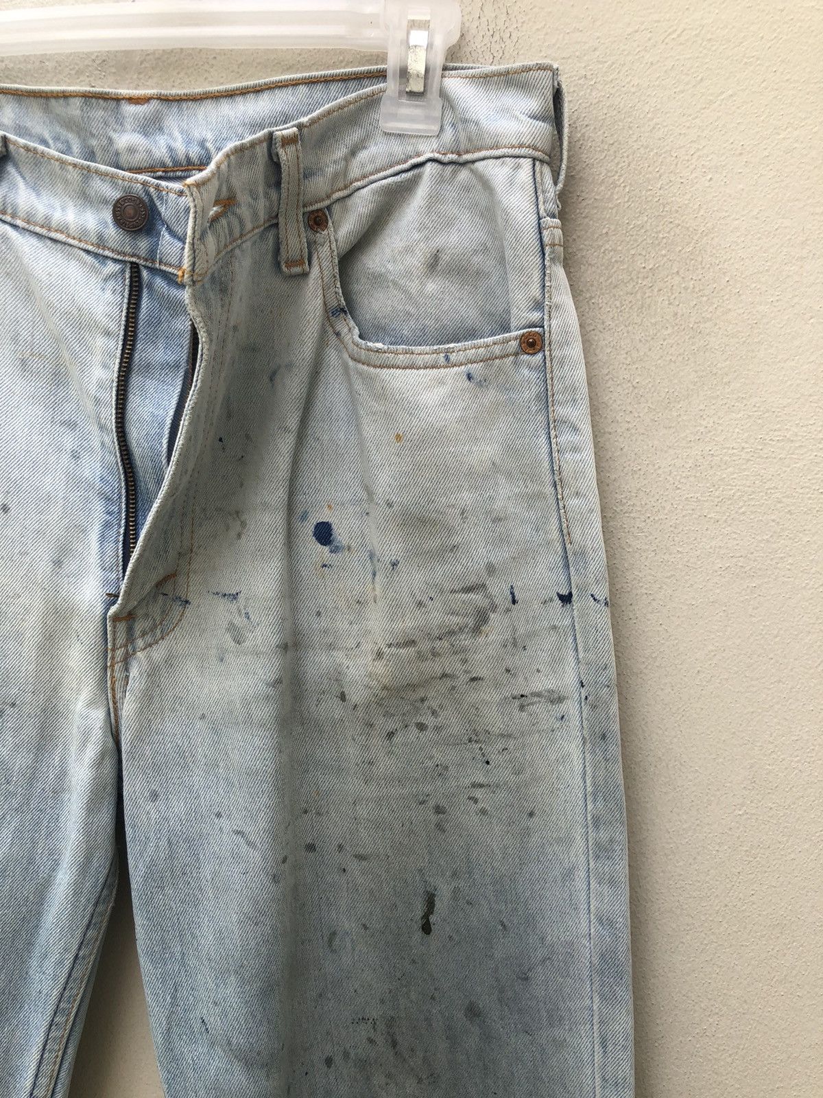 Levi's Vintage 1997 Levi’s 510 Jeans Made in Usa Painter Denim Size US 32 / EU 48 - 11 Thumbnail