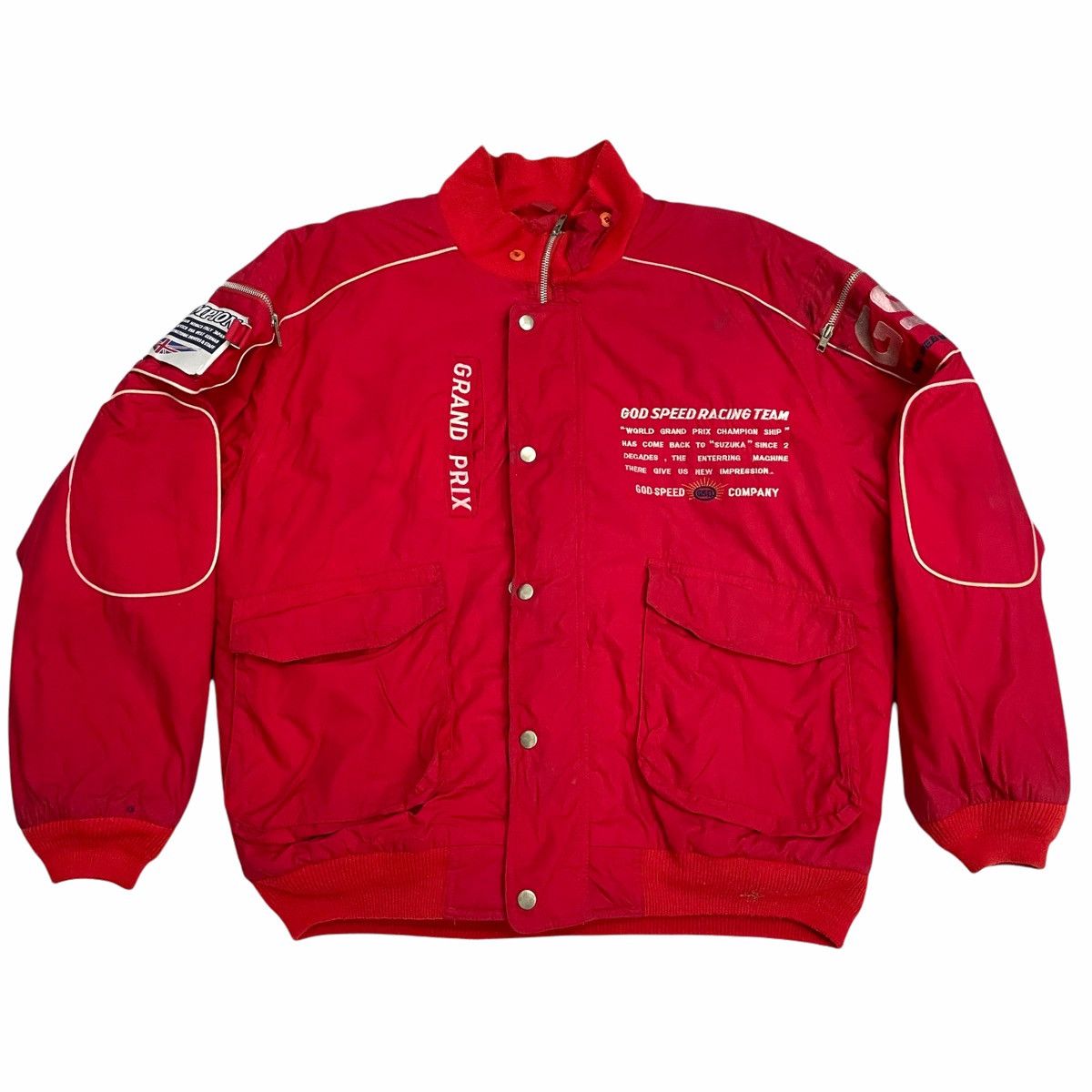 Gear for Sports × Hein Gericke × Kadoya 💥 God Speed Racing GrandPrix Motorsport Bomber Jacket Size US L / EU 52-54 / 3 - 1 Thumbnail