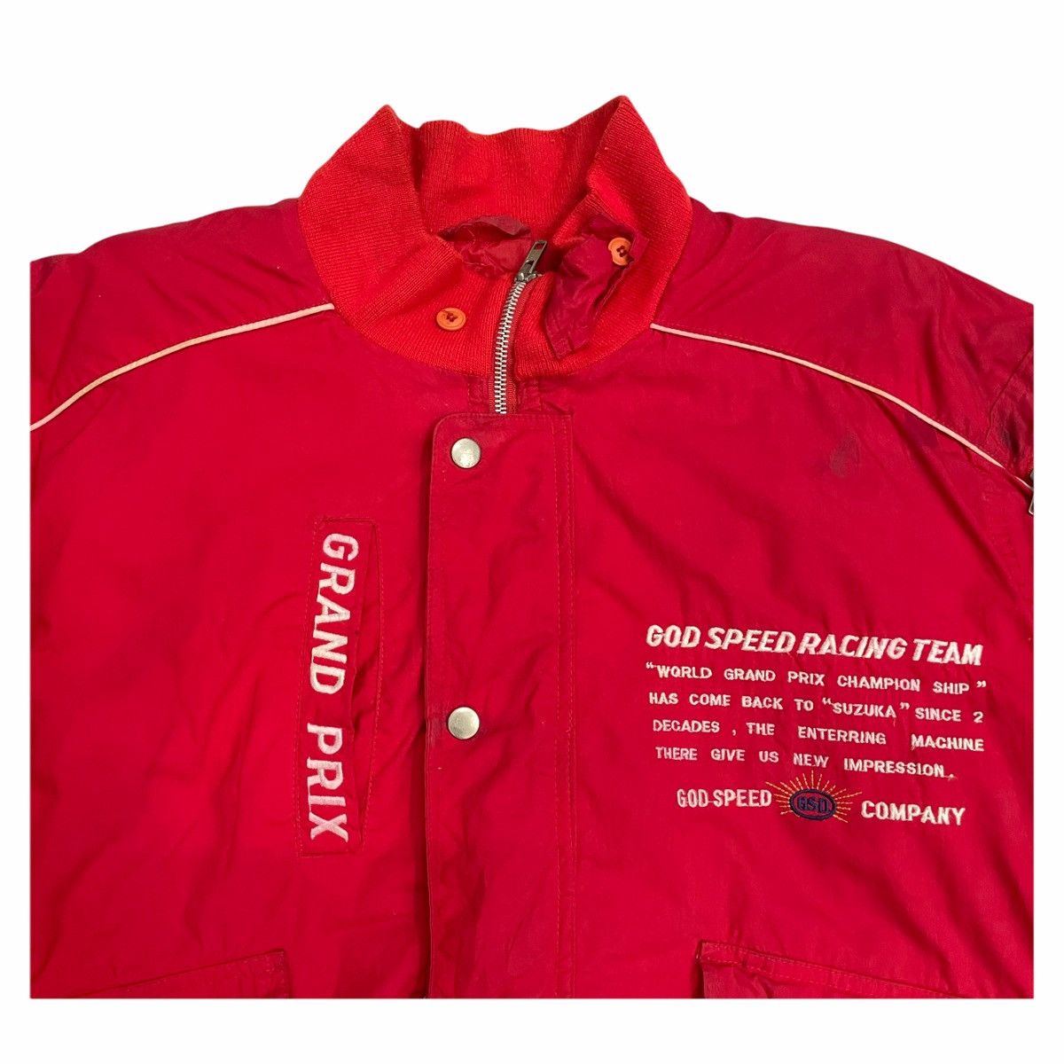 Gear for Sports × Hein Gericke × Kadoya 💥 God Speed Racing GrandPrix Motorsport Bomber Jacket Size US L / EU 52-54 / 3 - 3 Thumbnail