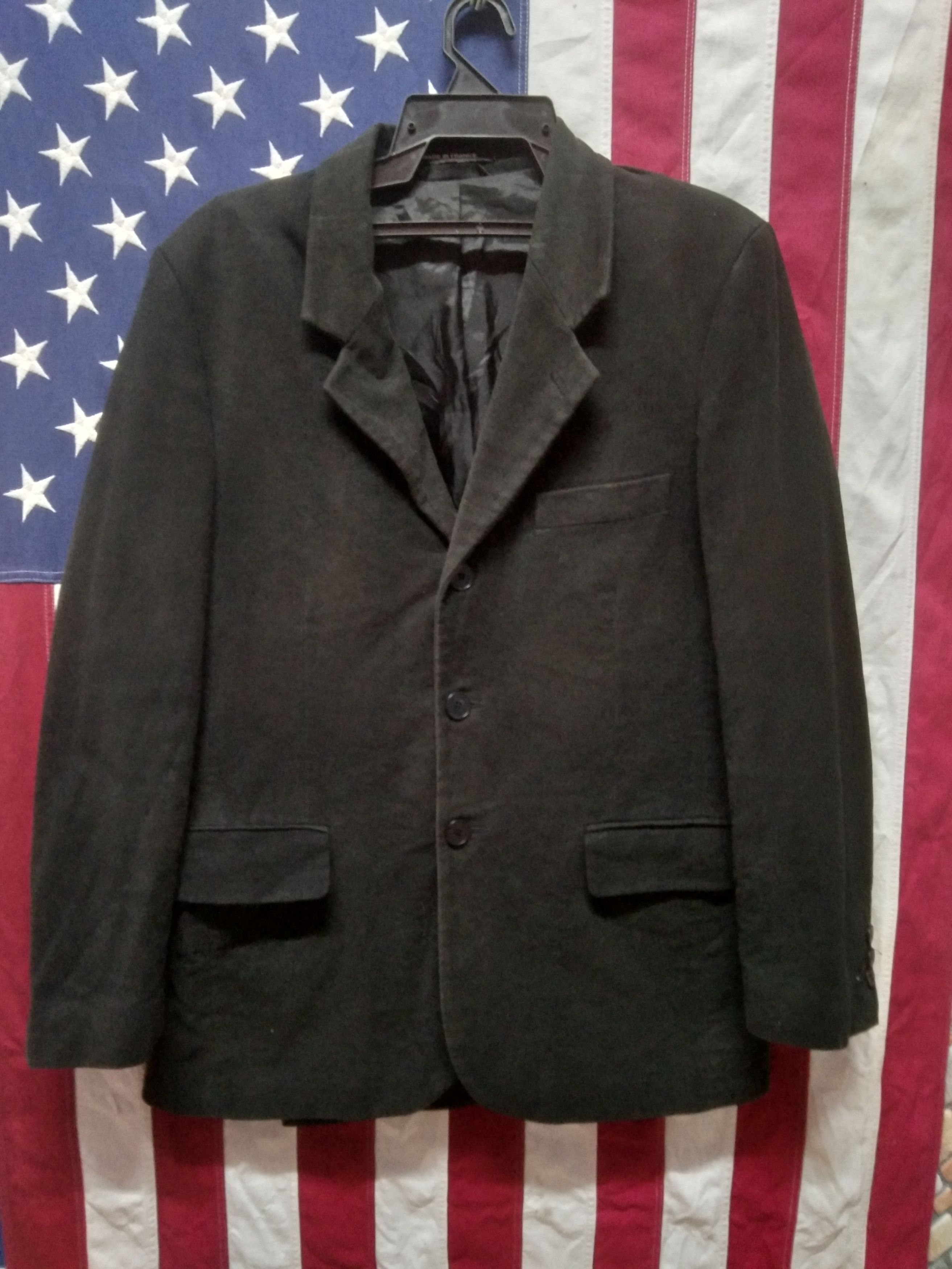 Pre-owned Agnès B. Homme Paris Blazer In Black