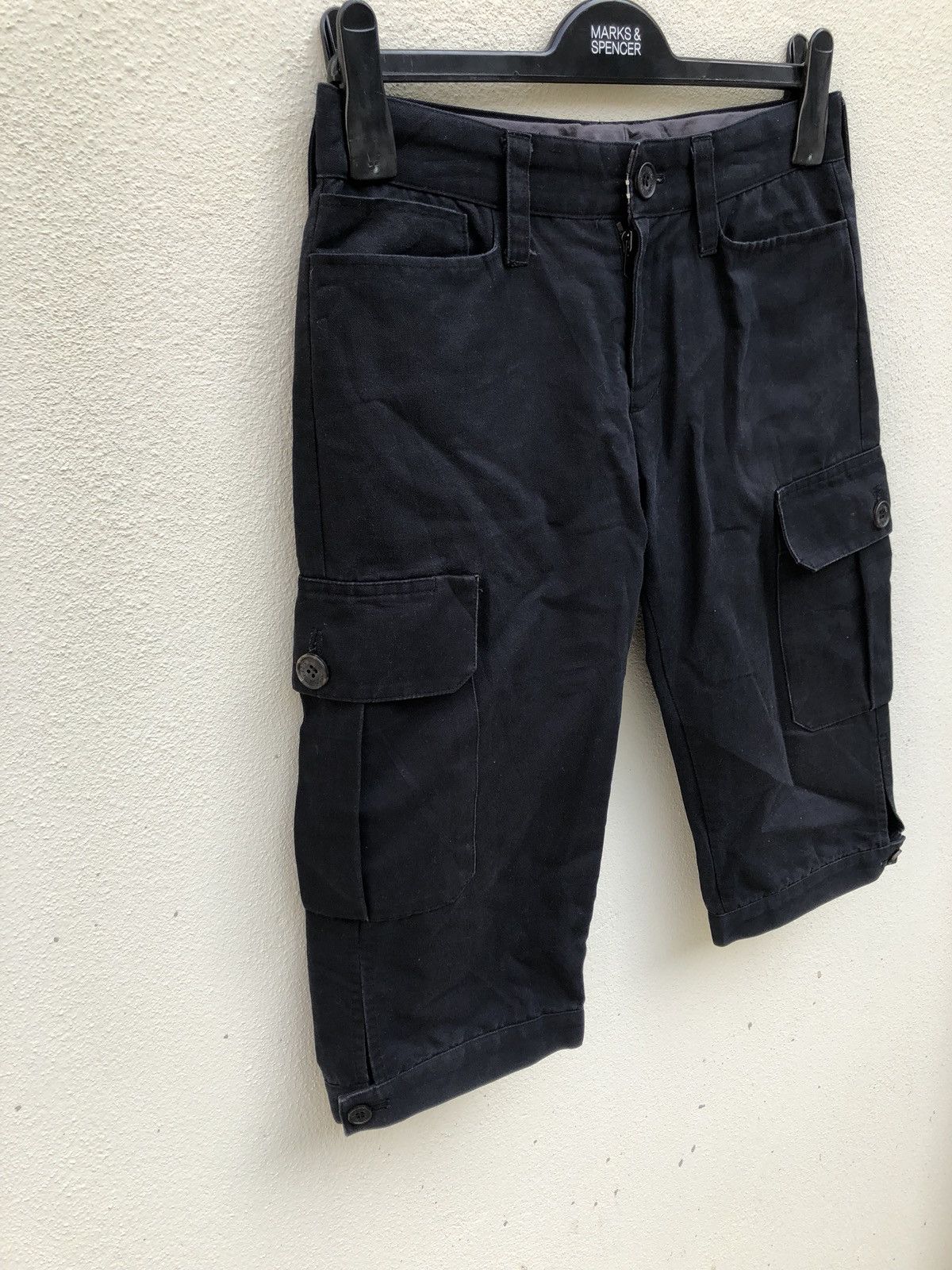 FACTOTUM Factotum Made in Japan Black Cargo Short Size US 29 - 2 Thumbnail