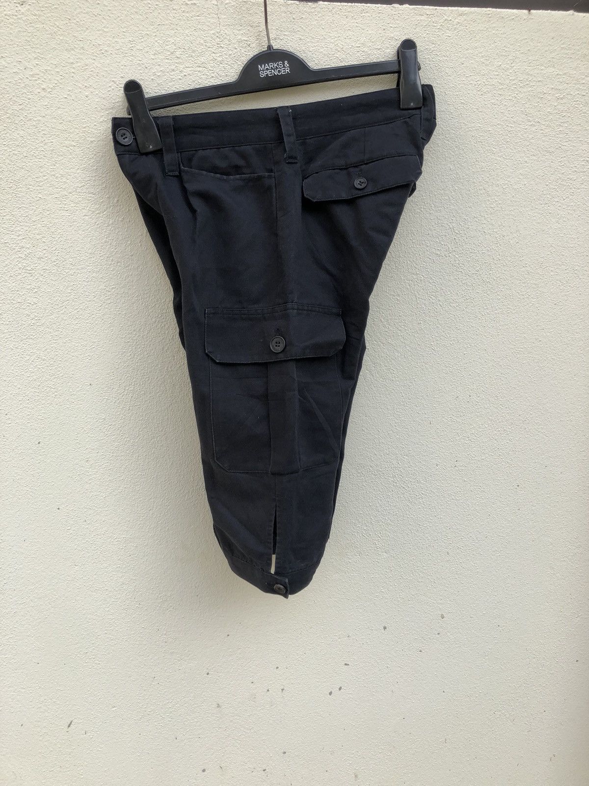 FACTOTUM Factotum Made in Japan Black Cargo Short Size US 29 - 6 Thumbnail