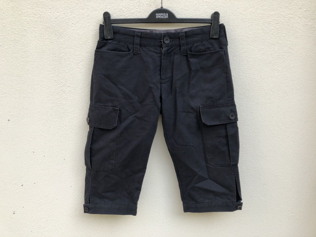 FACTOTUM Factotum Made in Japan Black Cargo Short Size US 29 - 1 Thumbnail