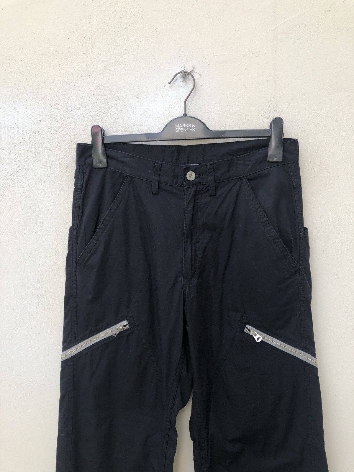Designer Vintage WESTBORNE Japan Multi Pocket Stretch Hem Trouser Size US 32 / EU 48 - 7 Thumbnail