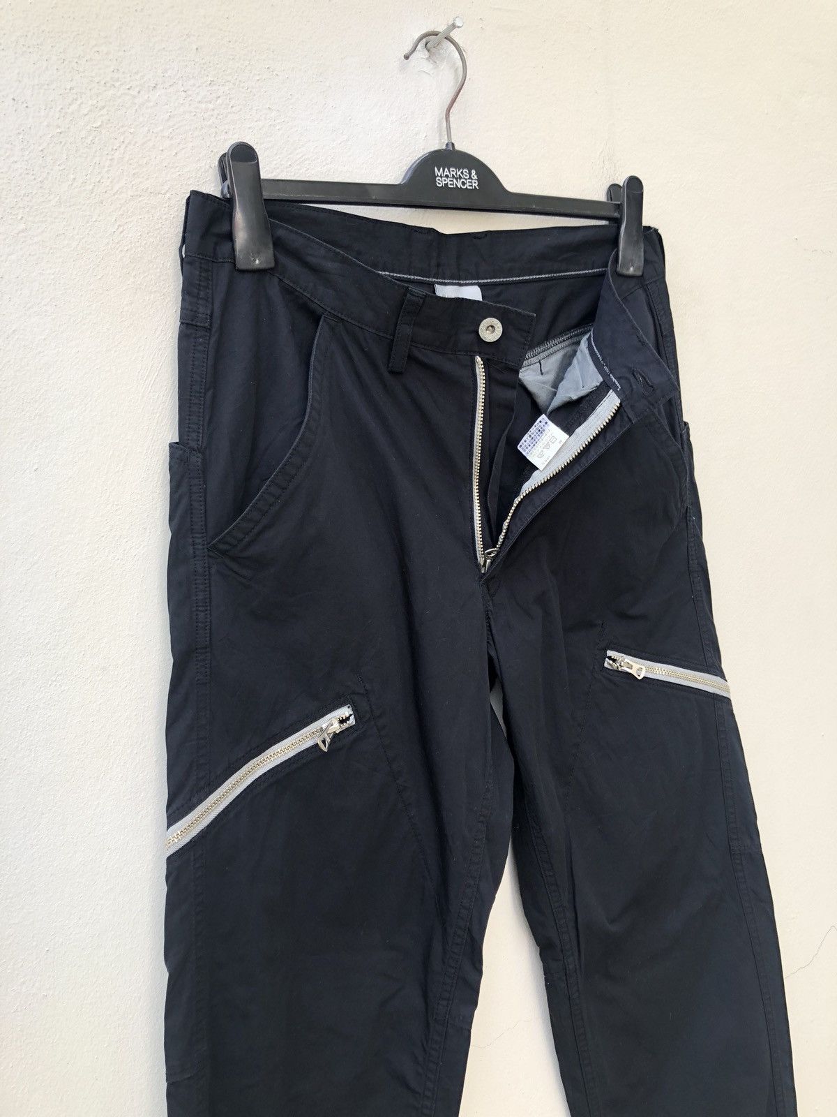 Designer Vintage WESTBORNE Japan Multi Pocket Stretch Hem Trouser Size US 32 / EU 48 - 8 Thumbnail