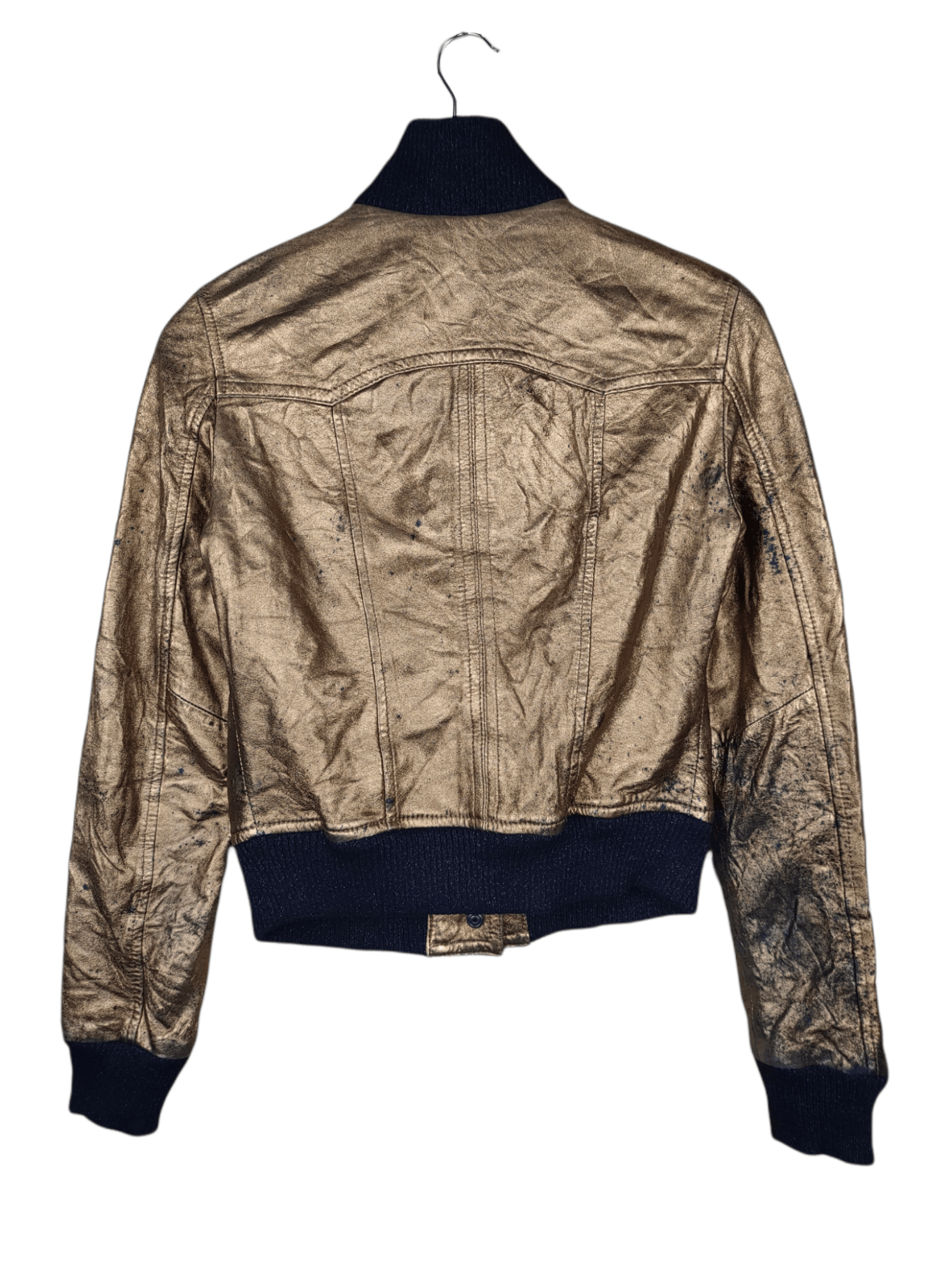 Dolce & Gabbana Dolce & Gabbana Bronze Bomber Jacket Size US S / EU 44-46 / 1 - 3 Thumbnail