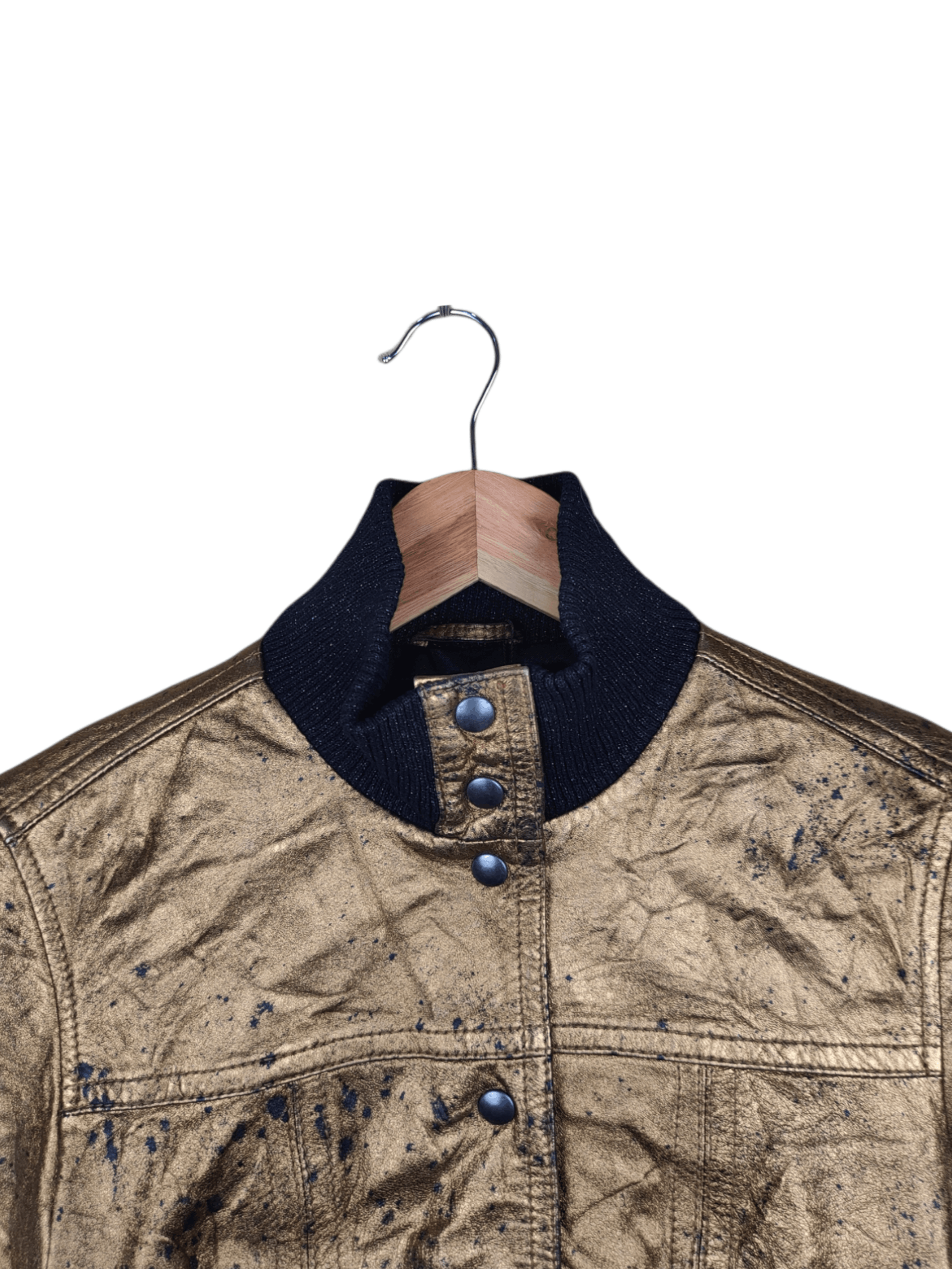 Dolce & Gabbana Dolce & Gabbana Bronze Bomber Jacket Size US S / EU 44-46 / 1 - 2 Thumbnail