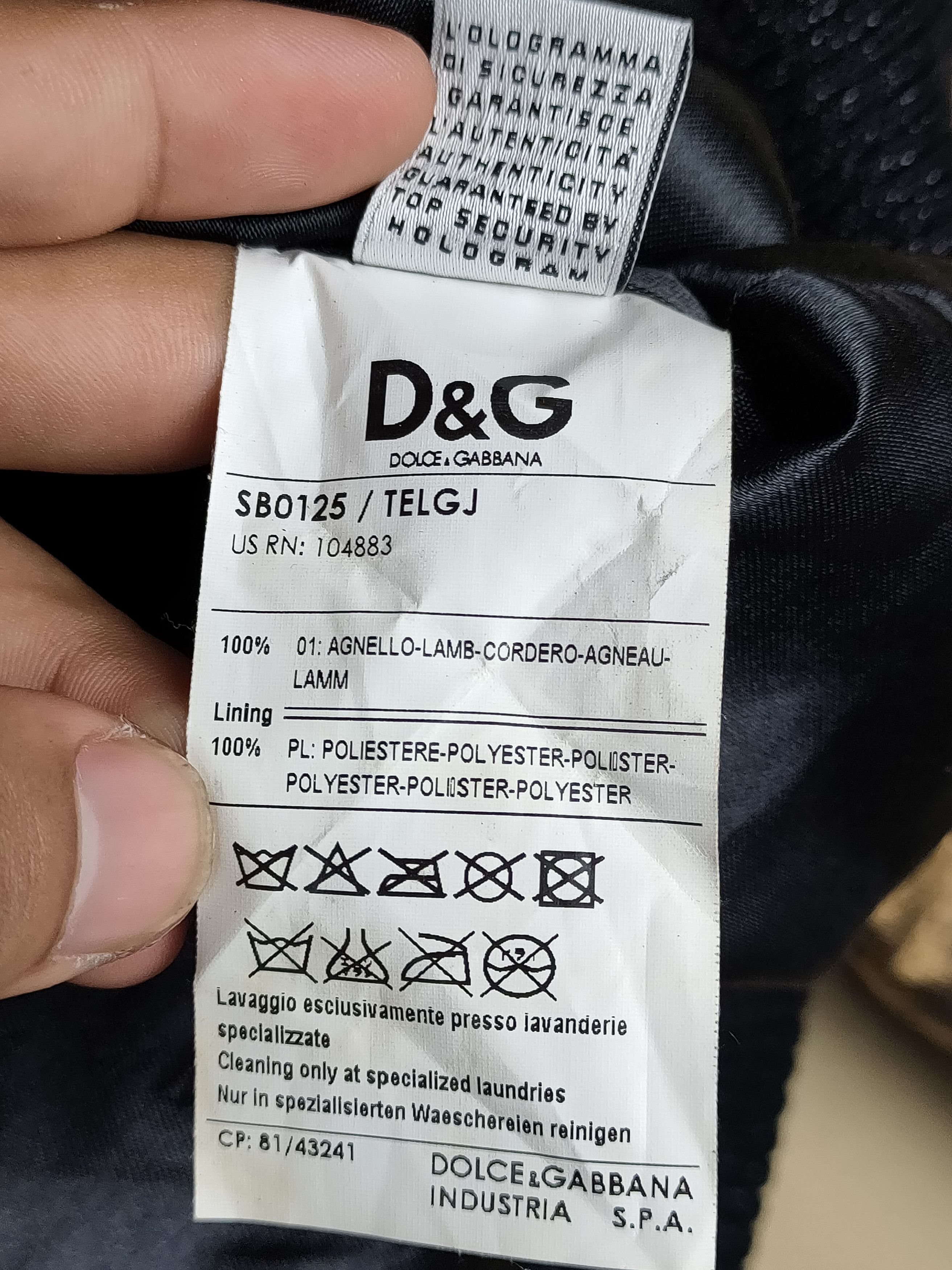 Dolce & Gabbana Dolce & Gabbana Bronze Bomber Jacket Size US S / EU 44-46 / 1 - 7 Thumbnail