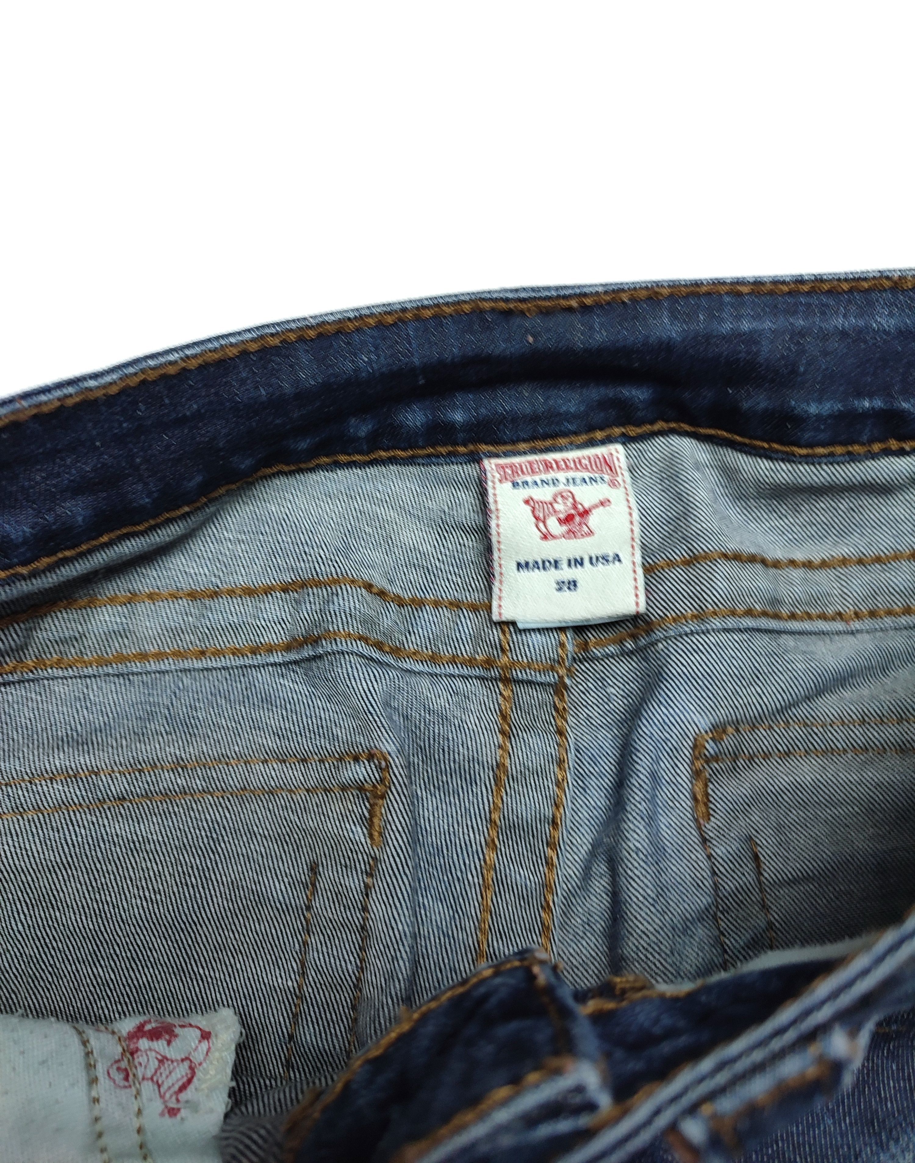 Other True Religion Usa zipped Denim jeans Size 32" / US 10 / IT 46 - 6 Thumbnail