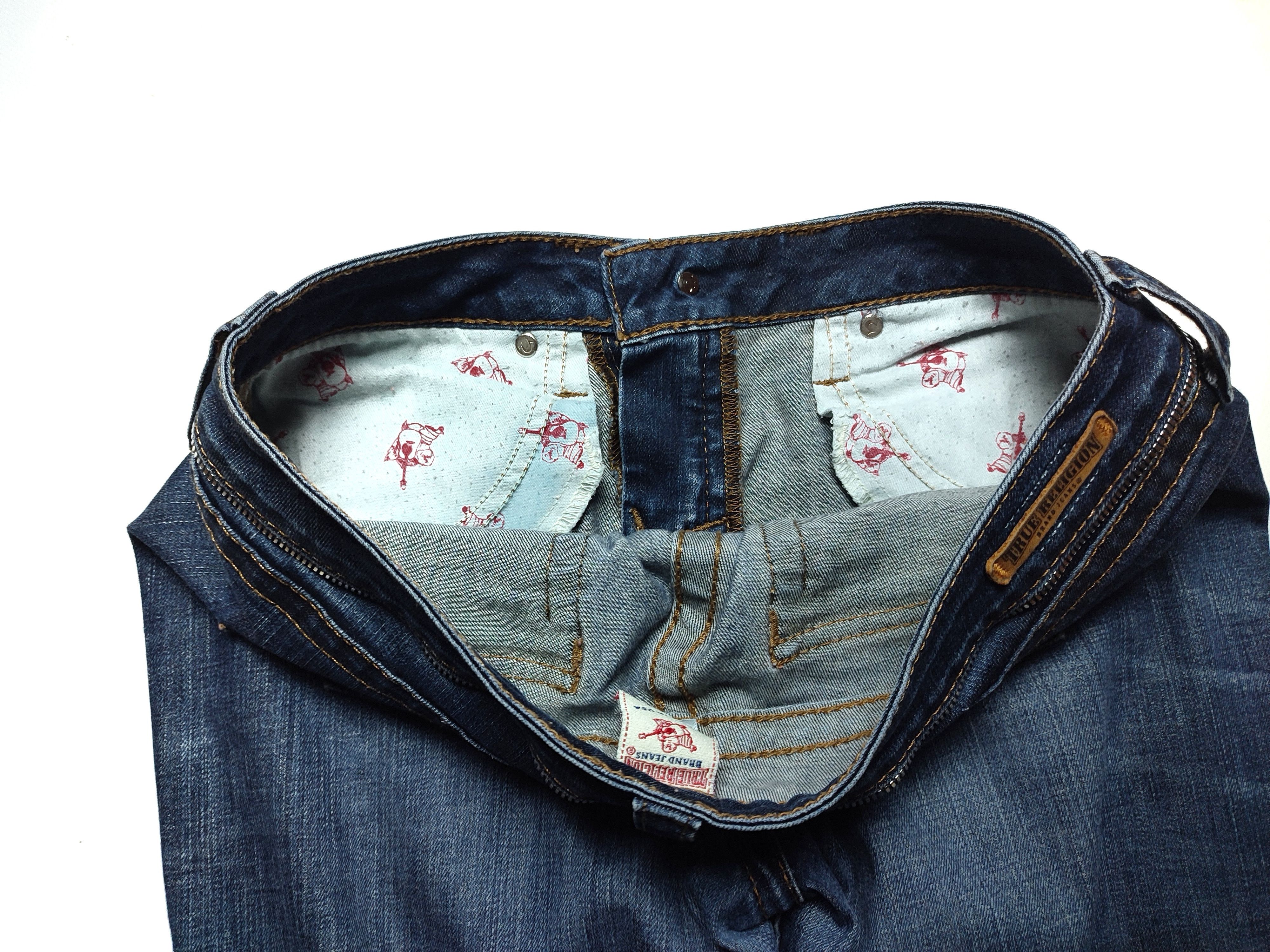 Other True Religion Usa zipped Denim jeans Size 32" / US 10 / IT 46 - 10 Thumbnail