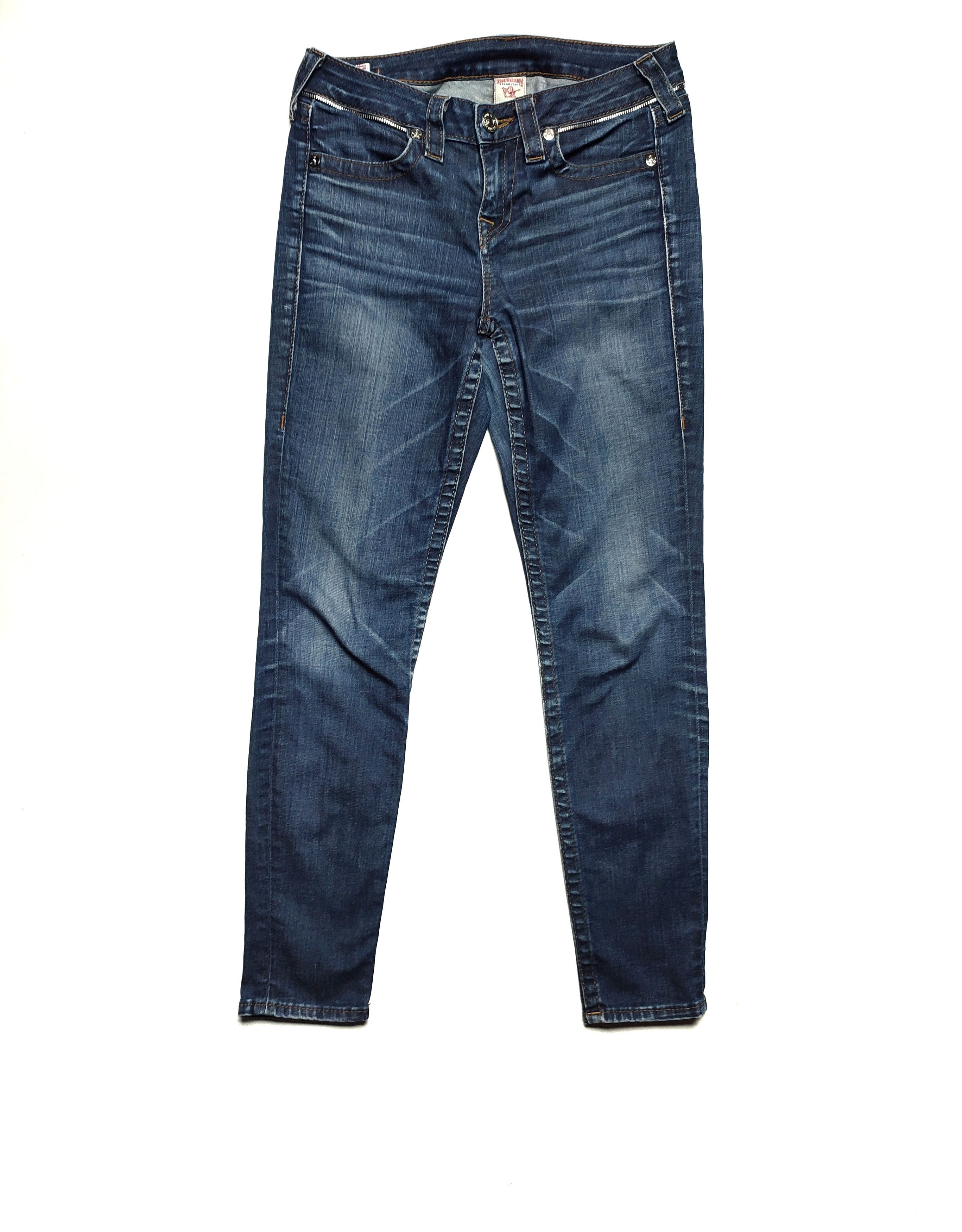 Other True Religion Usa zipped Denim jeans Size 32" / US 10 / IT 46 - 1 Thumbnail