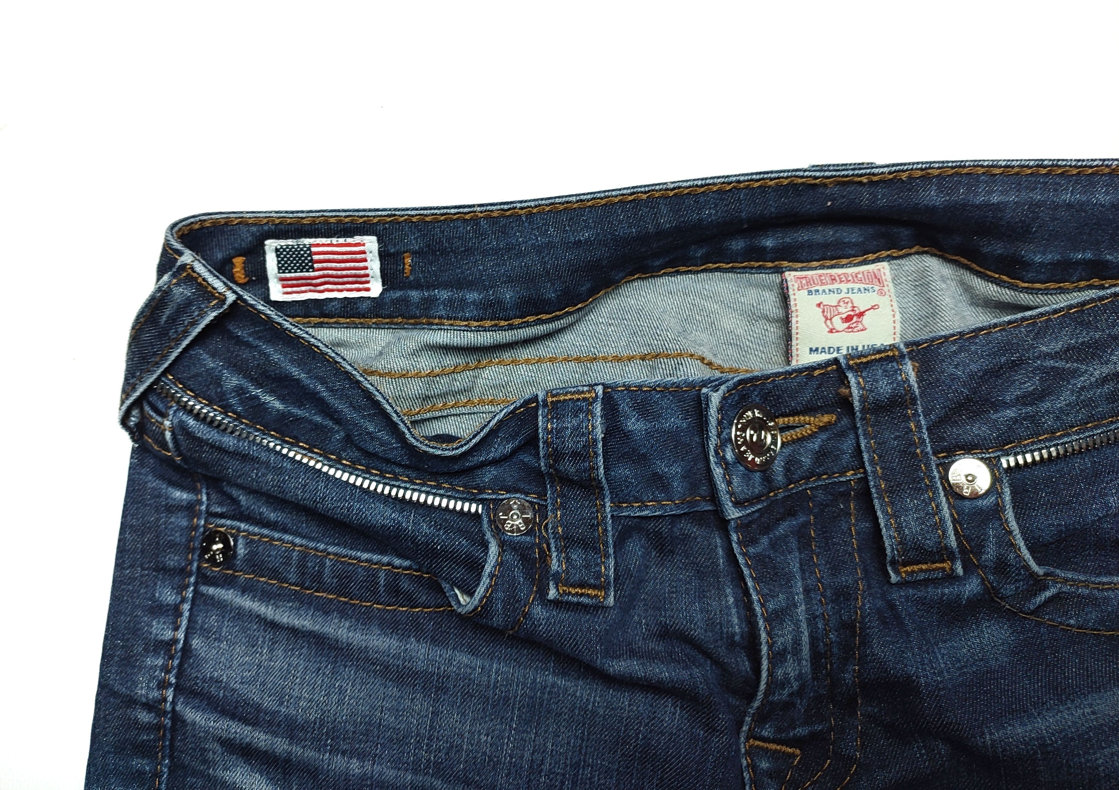Other True Religion Usa zipped Denim jeans Size 32" / US 10 / IT 46 - 5 Thumbnail