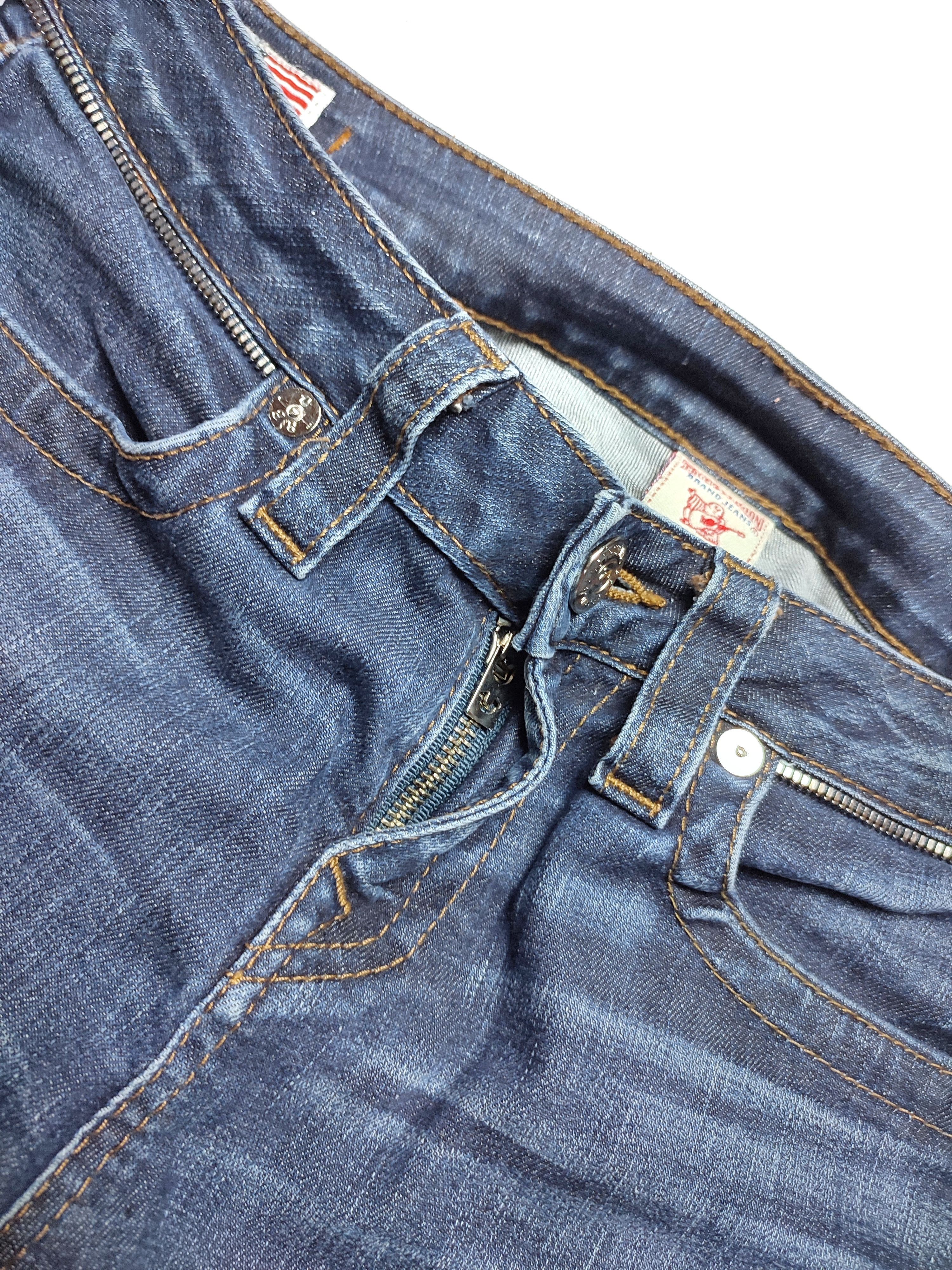 Other True Religion Usa zipped Denim jeans Size 32" / US 10 / IT 46 - 7 Thumbnail
