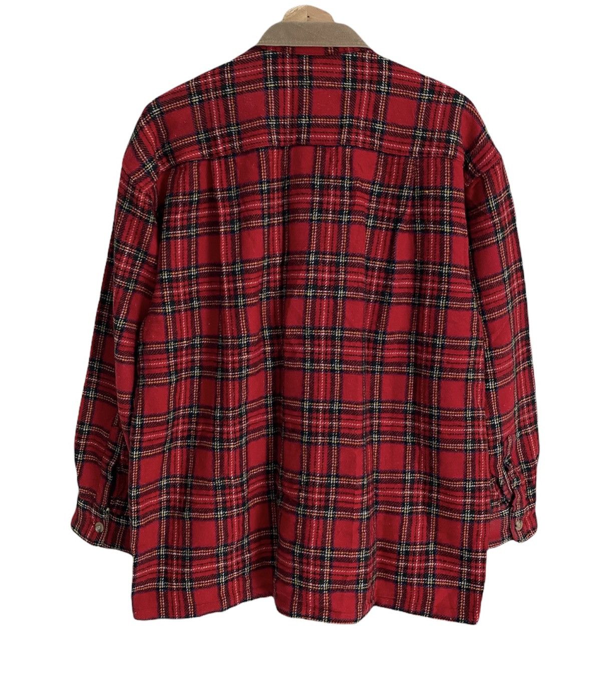 Flannel Rare🔥Dir Cooper Flannel Tartan Red Button Shirt Size US M / EU 48-50 / 2 - 2 Thumbnail