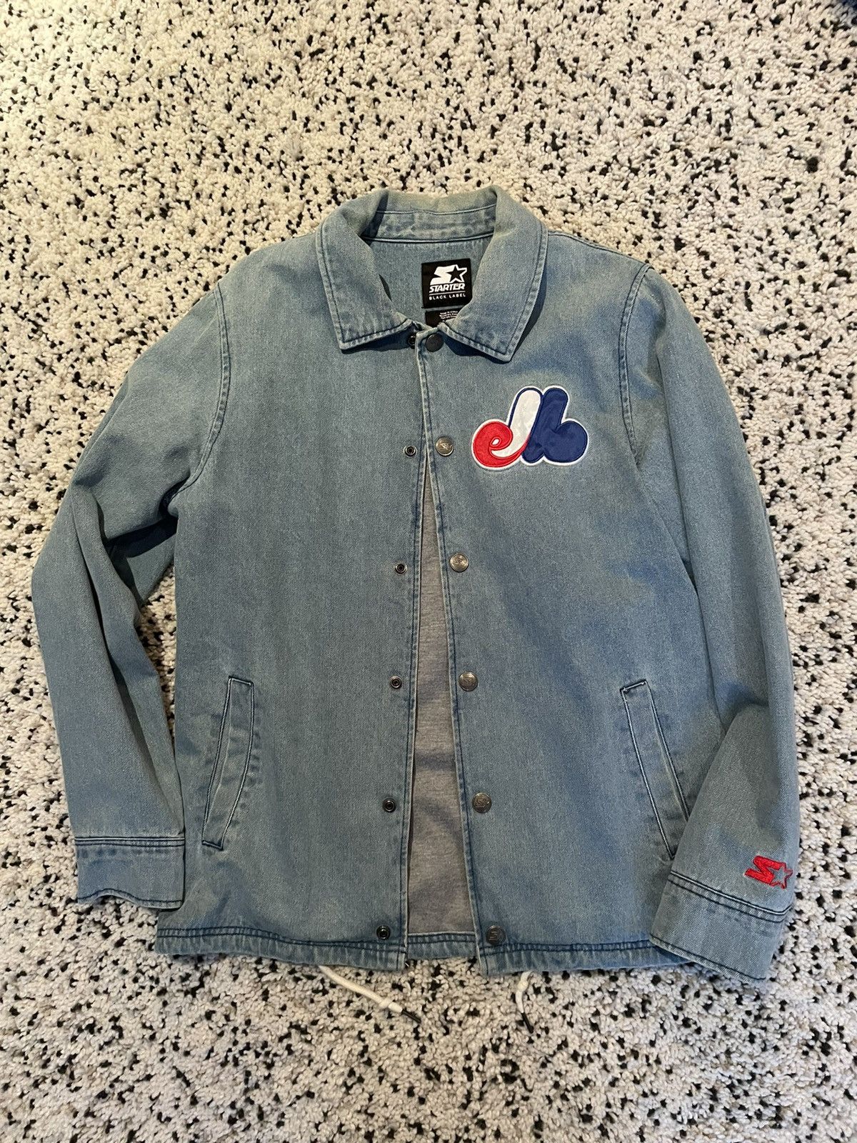 Montreal Expos Starter Denim Jacket (S)