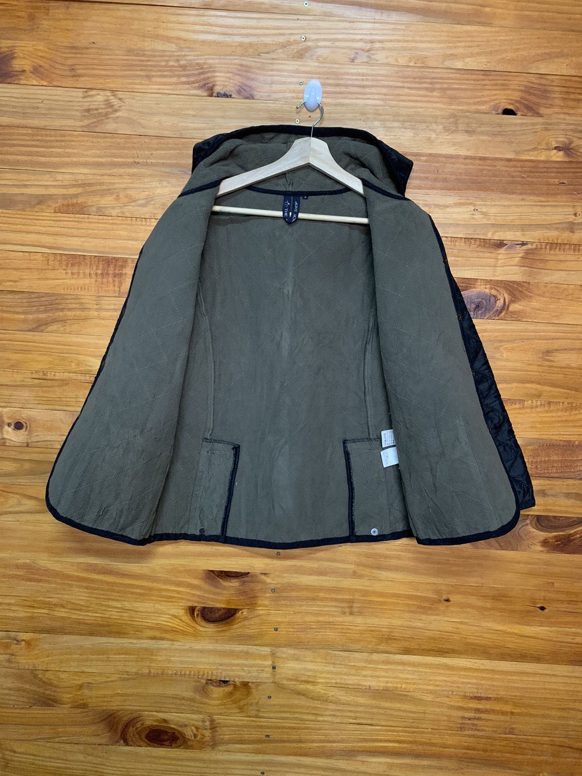 Japanese Brand The Smock Shop Quilted Hoodie Jacket Size US S / EU 44-46 / 1 - 8 Thumbnail