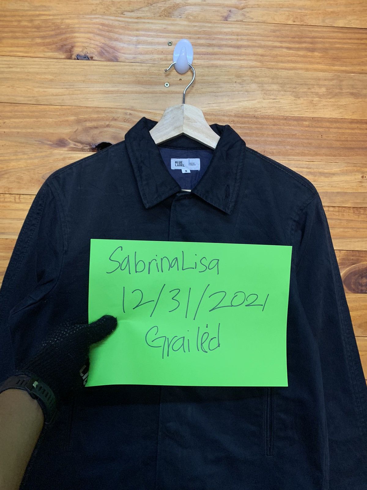 United Arrows United Arrows Blue Label Snap Button Jacket Made In Japan Size US S / EU 44-46 / 1 - 8 Thumbnail