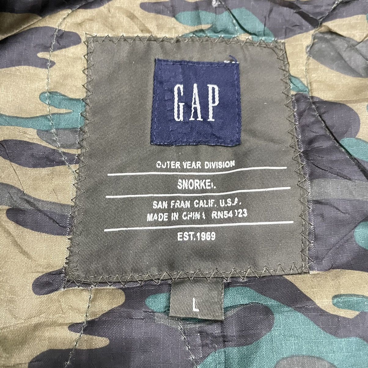 Gap 💥GAP PARKA GREEN ARMY FUR HOODIE JACKET Size US L / EU 52-54 / 3 - 7 Thumbnail