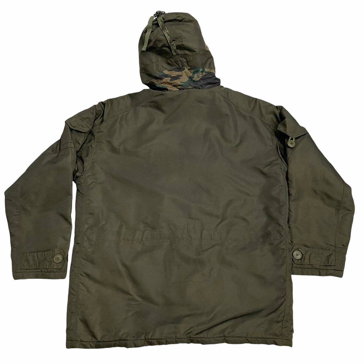 Gap 💥GAP PARKA GREEN ARMY FUR HOODIE JACKET Size US L / EU 52-54 / 3 - 6 Thumbnail